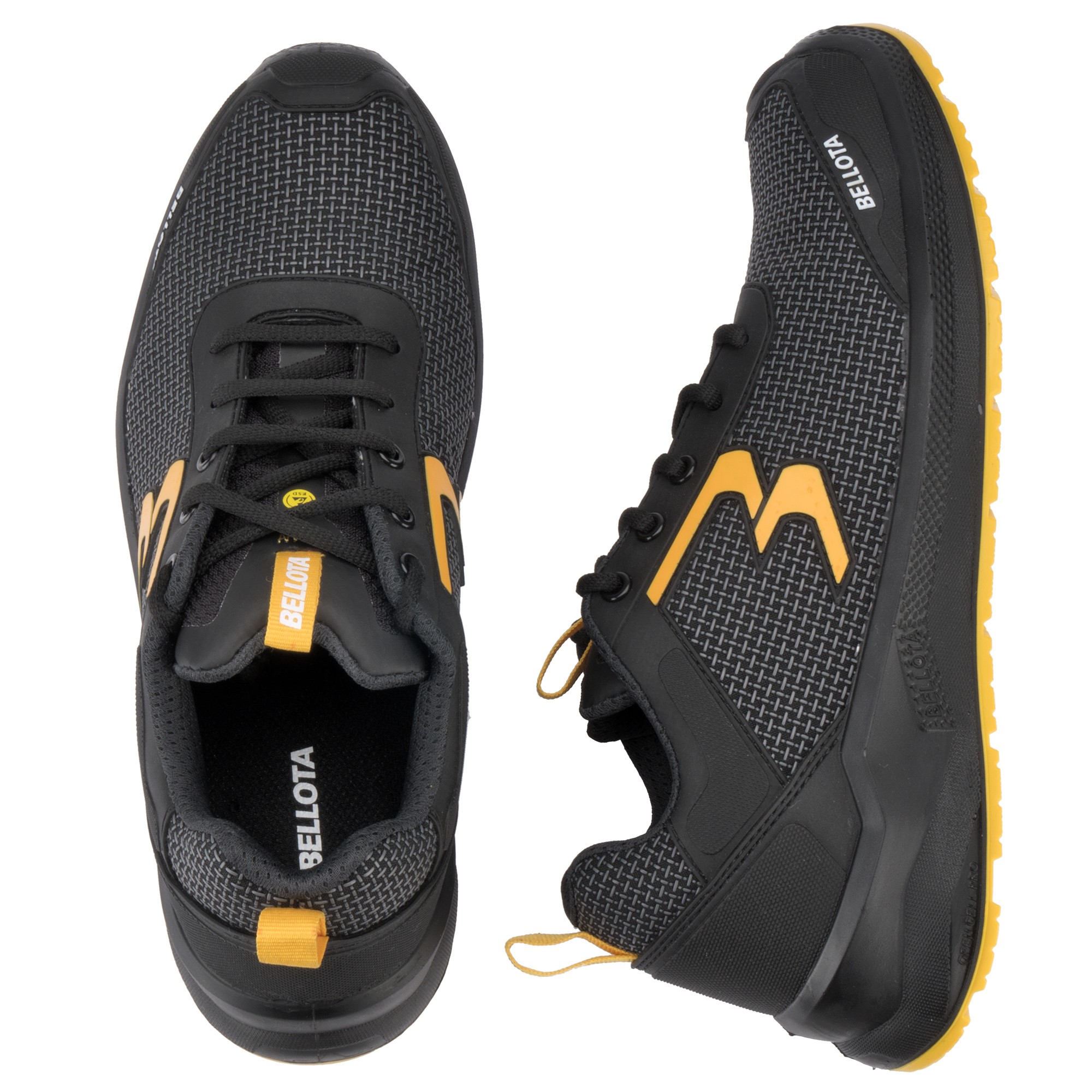 Zapatilla de seguridad Running Amarillo S3S / RUNAS3S