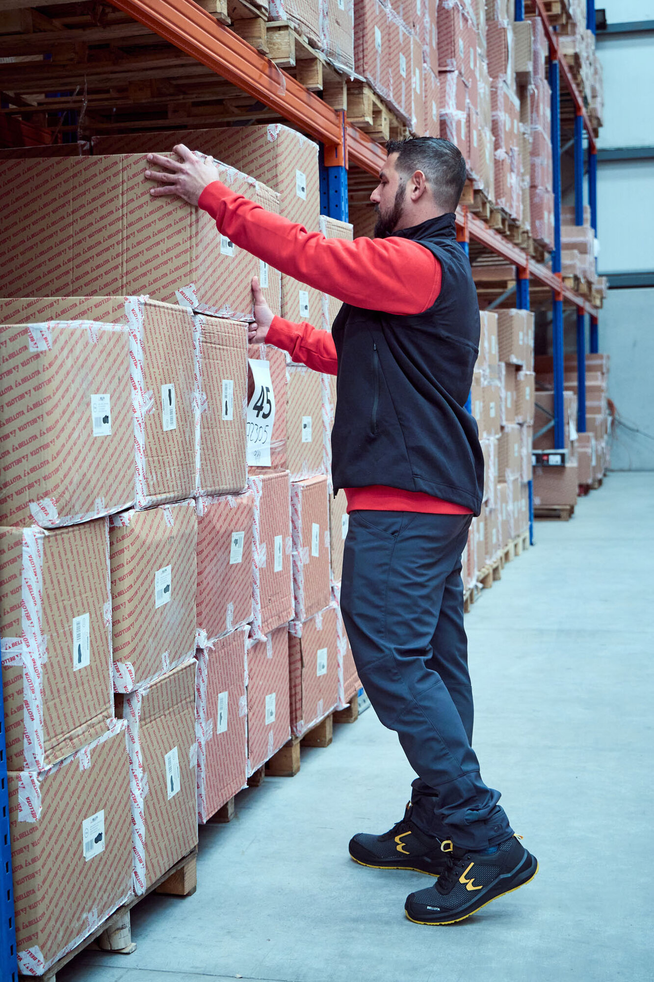 Zapatilla de seguridad Running Amarillo S3S / RUNAS3S