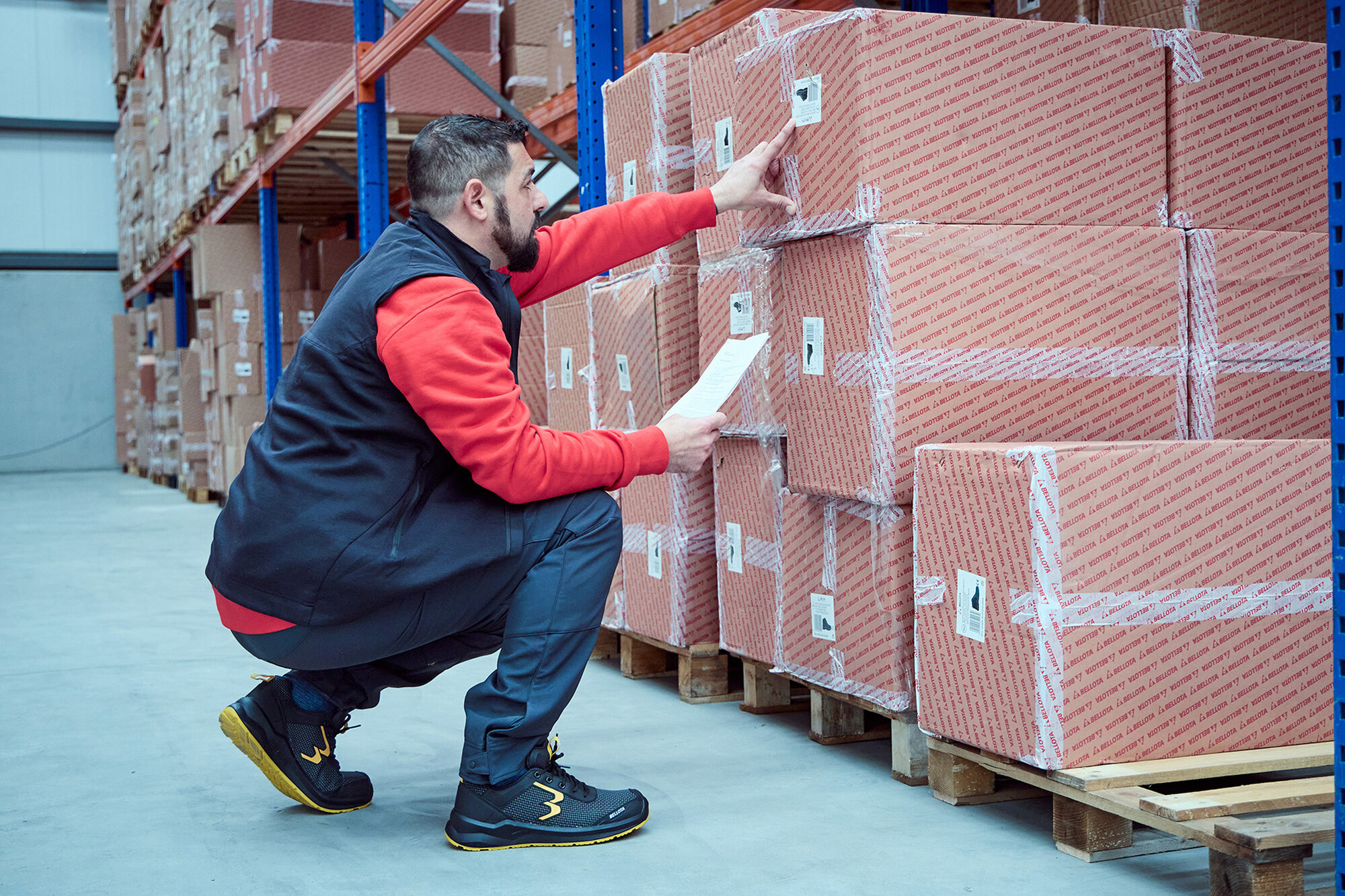 Zapatilla de seguridad Running Amarillo S3S / RUNAS3S