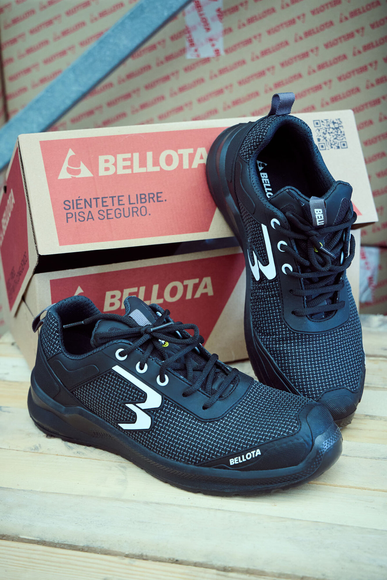 Zapatilla de seguridad Running Negro S3S / RUNNS3S