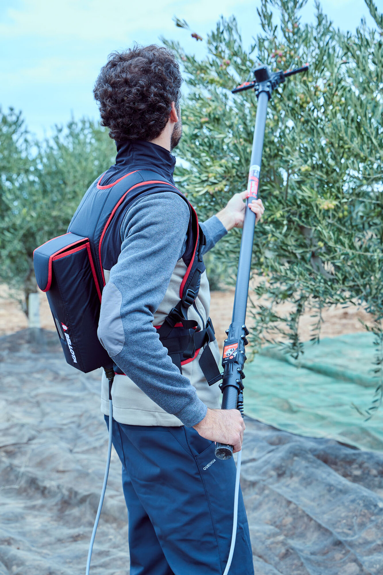 Vareador de aceitunas Colibrí con 3 velocidades VA1PRO