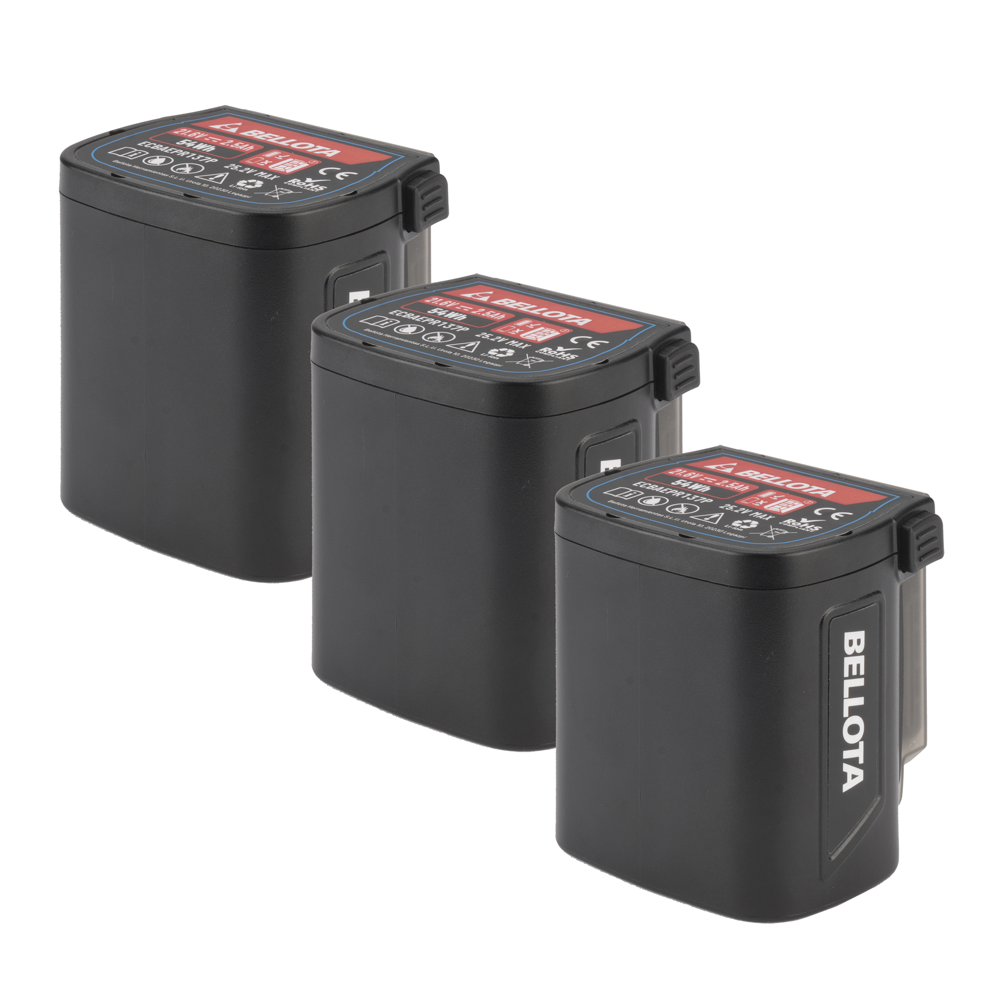 Batería de 21,6V de 2,5Ah para la tijera EPR137P y EPR238P/ECBAEPR137P