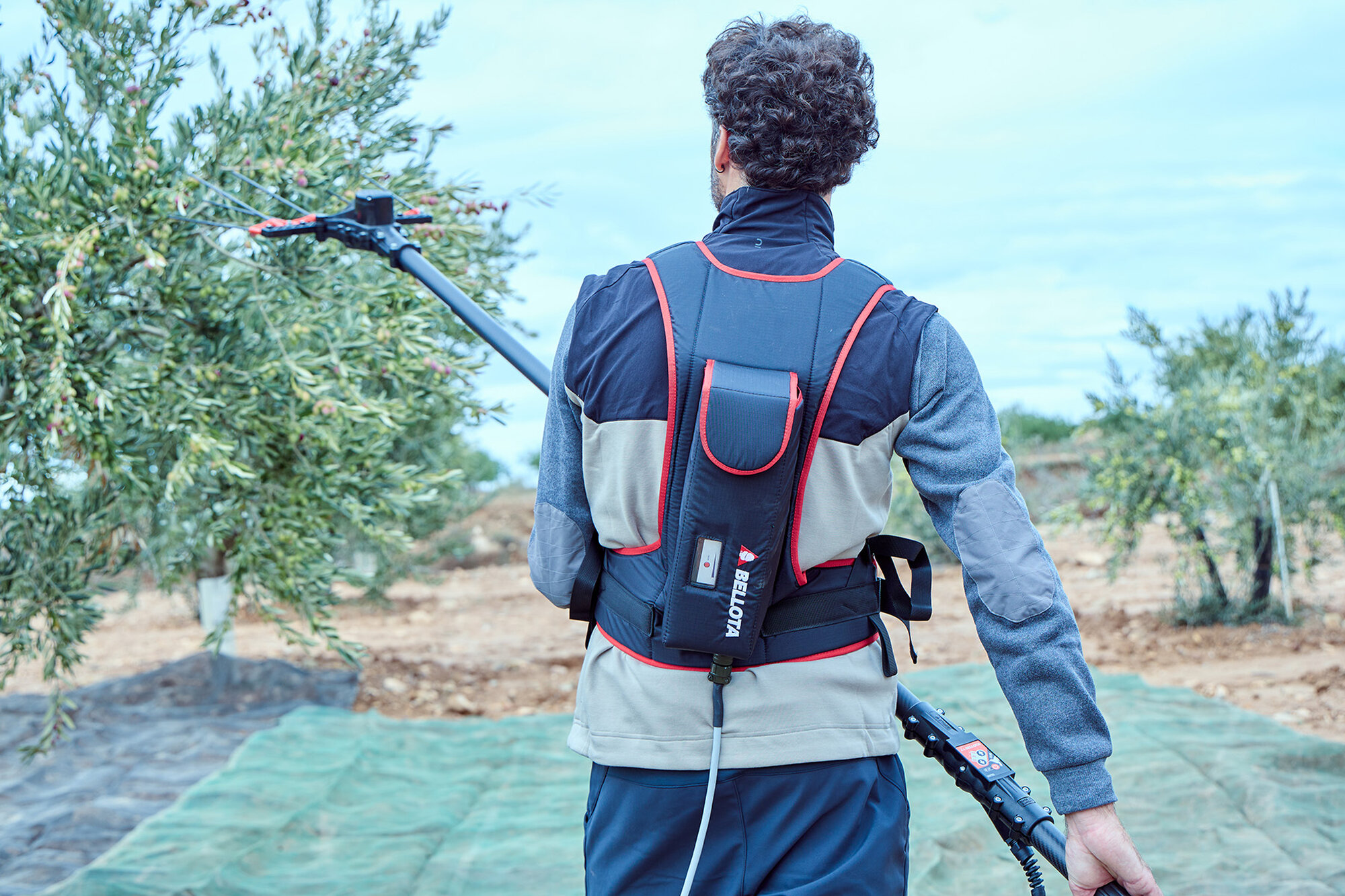 Batería de espalda de Litio-ion, 14,8V, 40AH para el vareador VA1PRO