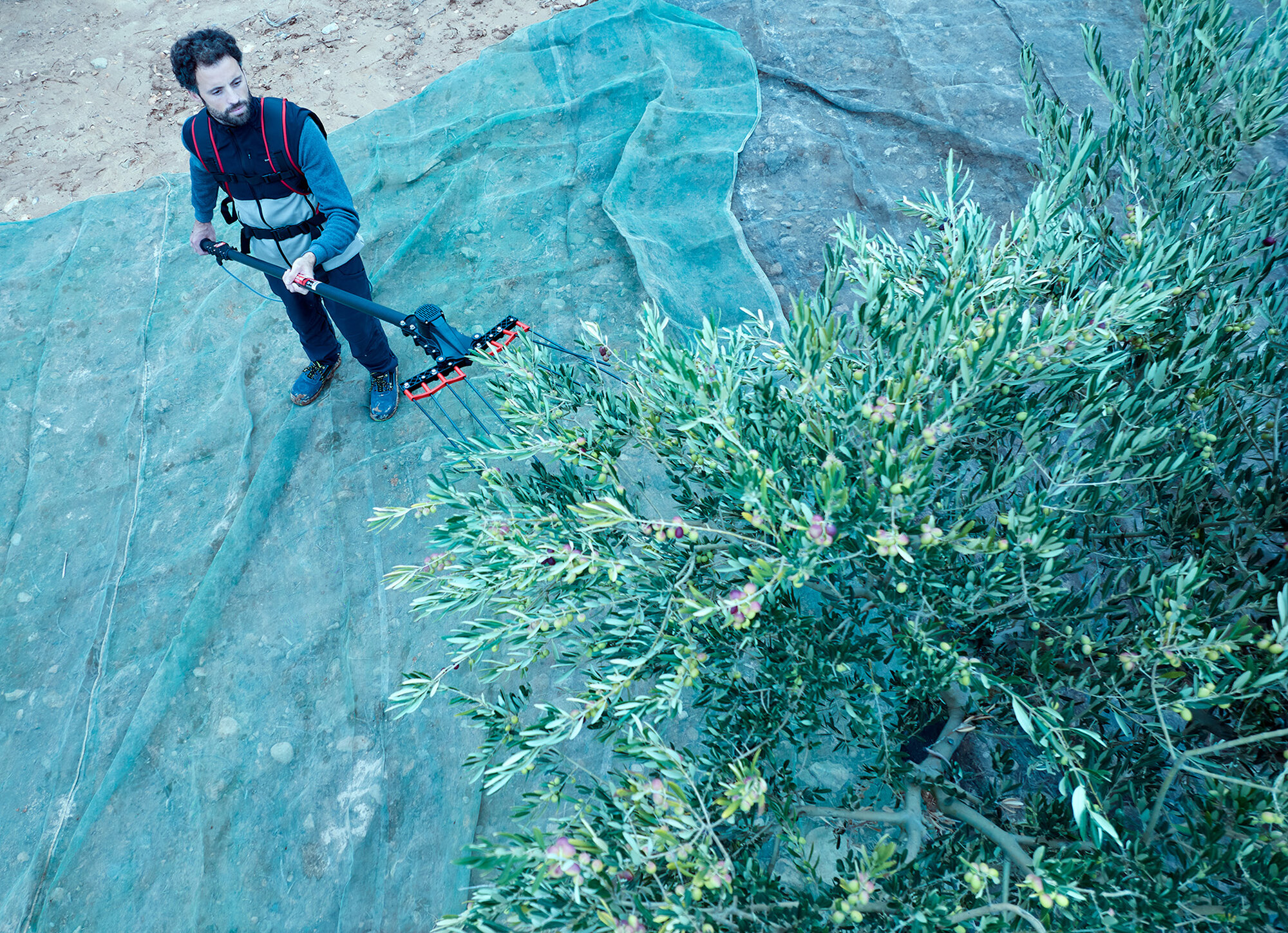 Batería de espalda de Litio-ion, 14,8V, 40AH para el vareador VA1PRO