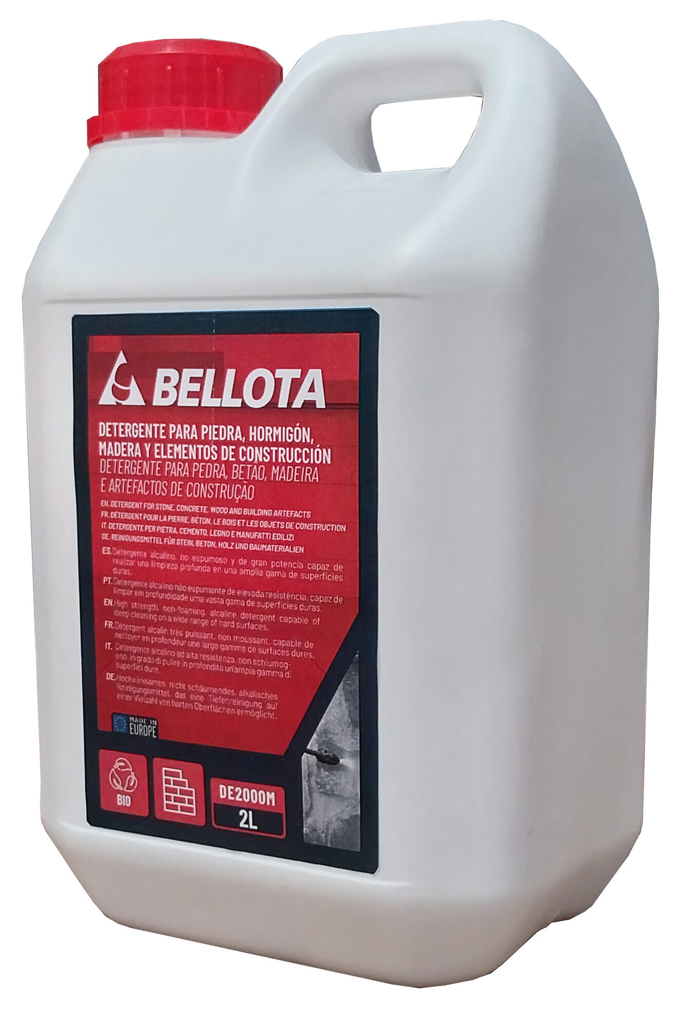 Detergente para materiales para hidrolimpiadora / DE2000M