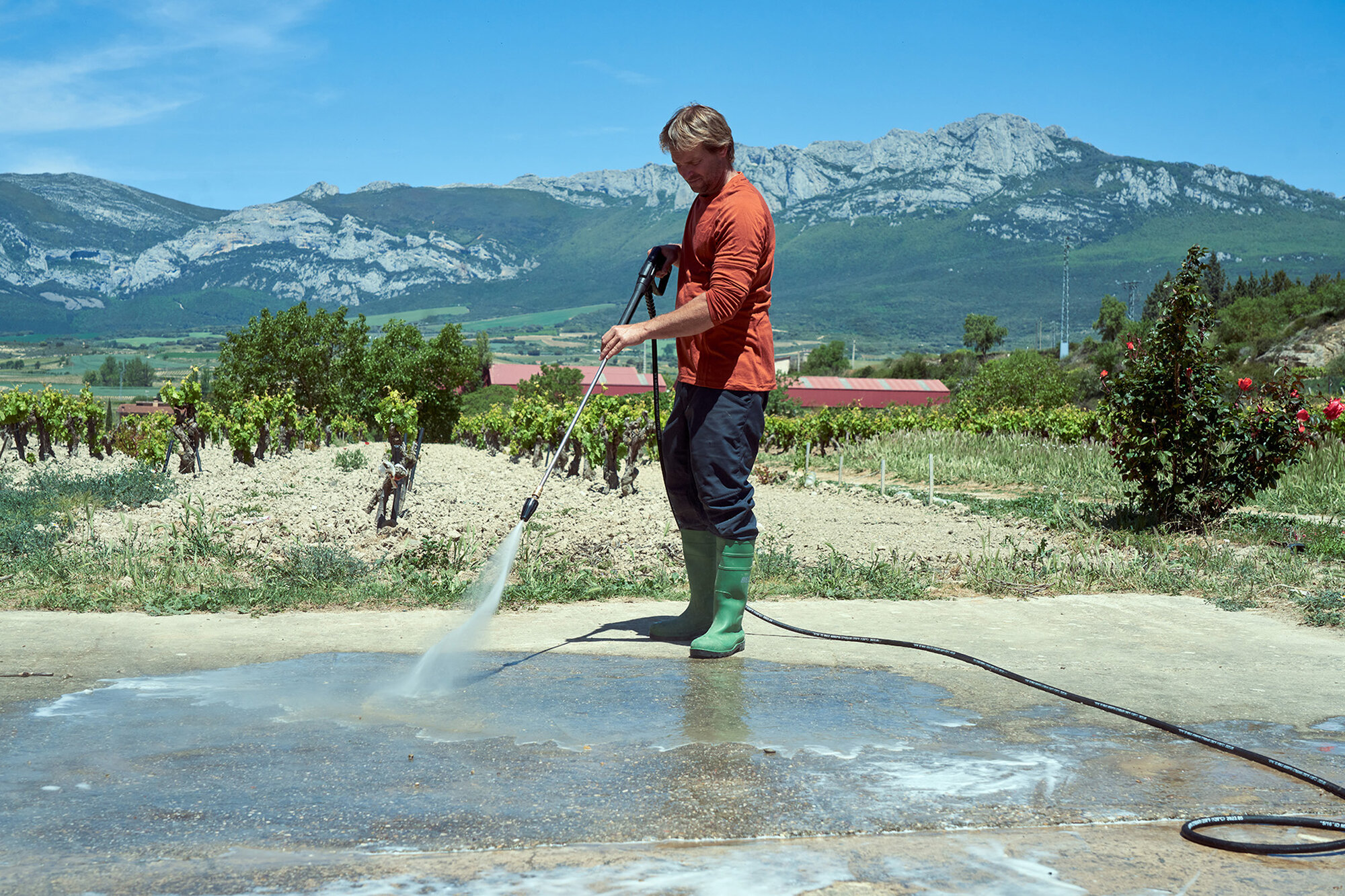 Hidrolimpiadora metálica profesional de 630l/h caudal / HL3300PROE