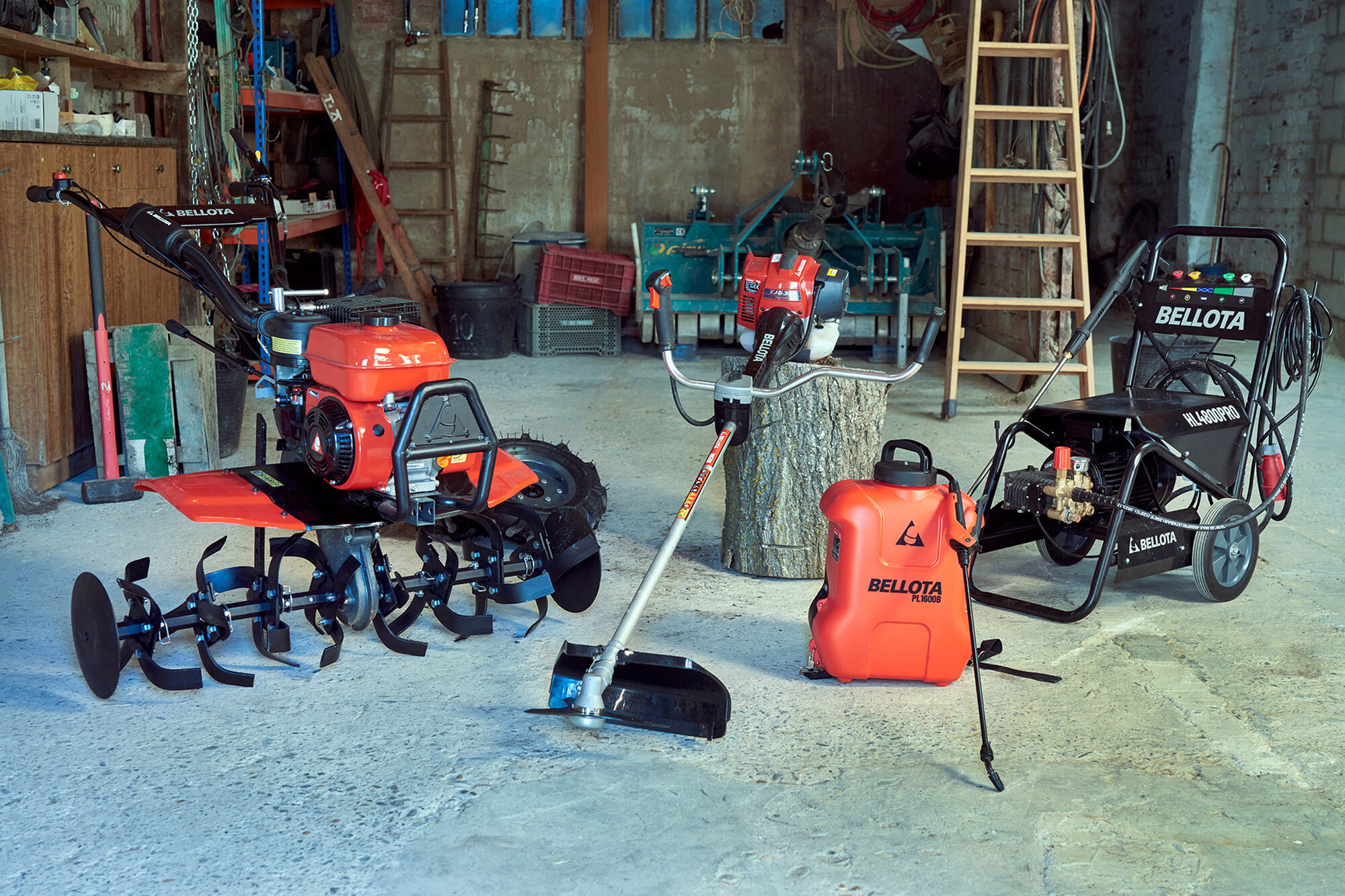 Hidrolimpiadora metálica trifásica profesional de 800l/h caudal / HL4800PROE