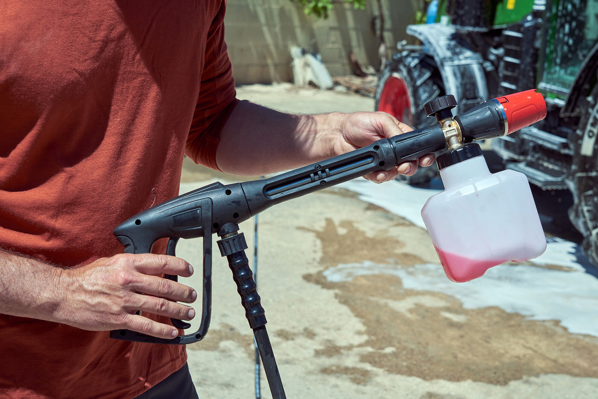 Hidrolimpiadora metálica trifásica profesional de 800l/h caudal / HL4800PROE