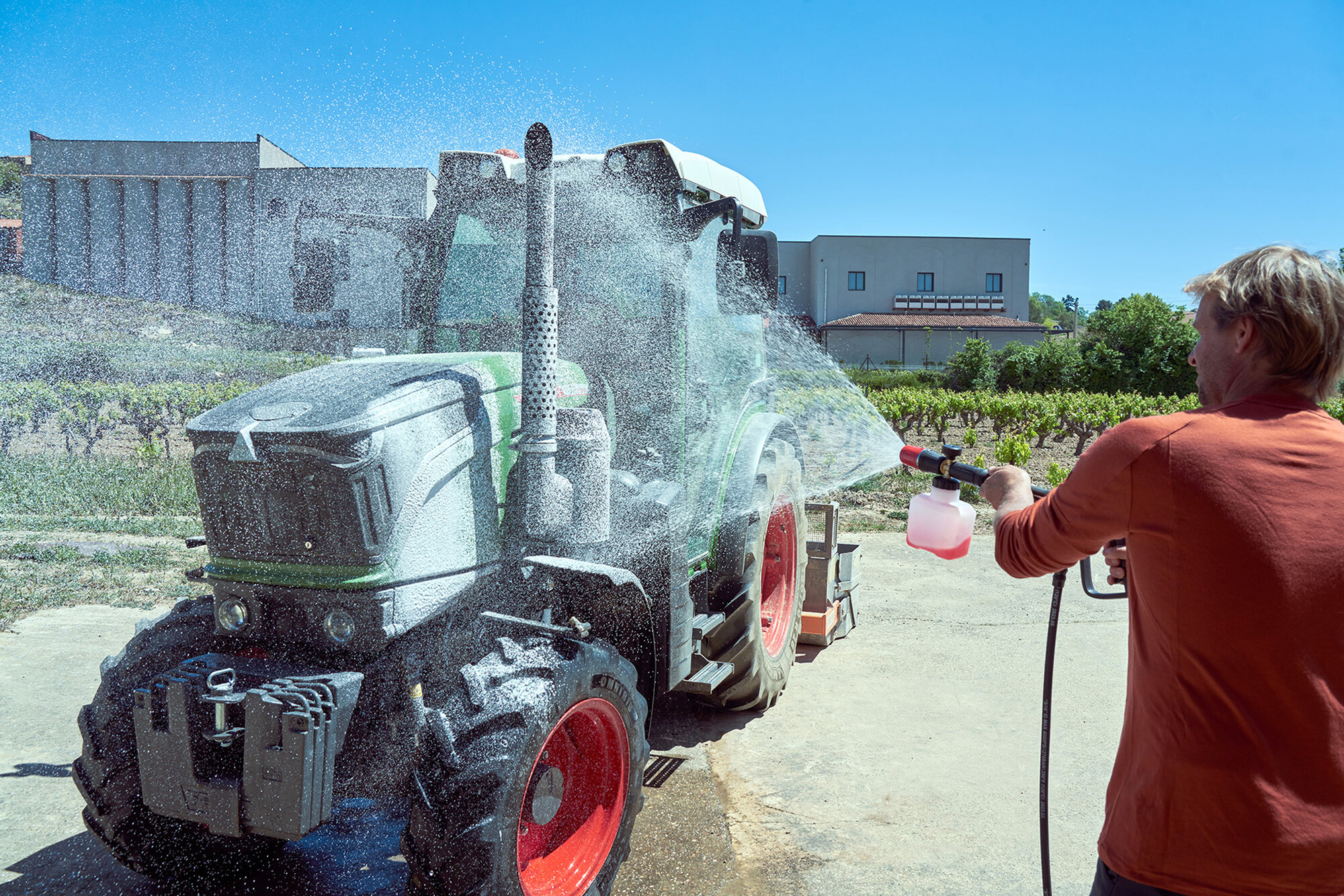 Hidrolimpiadora metálica trifásica profesional de 800l/h caudal / HL4800PROE