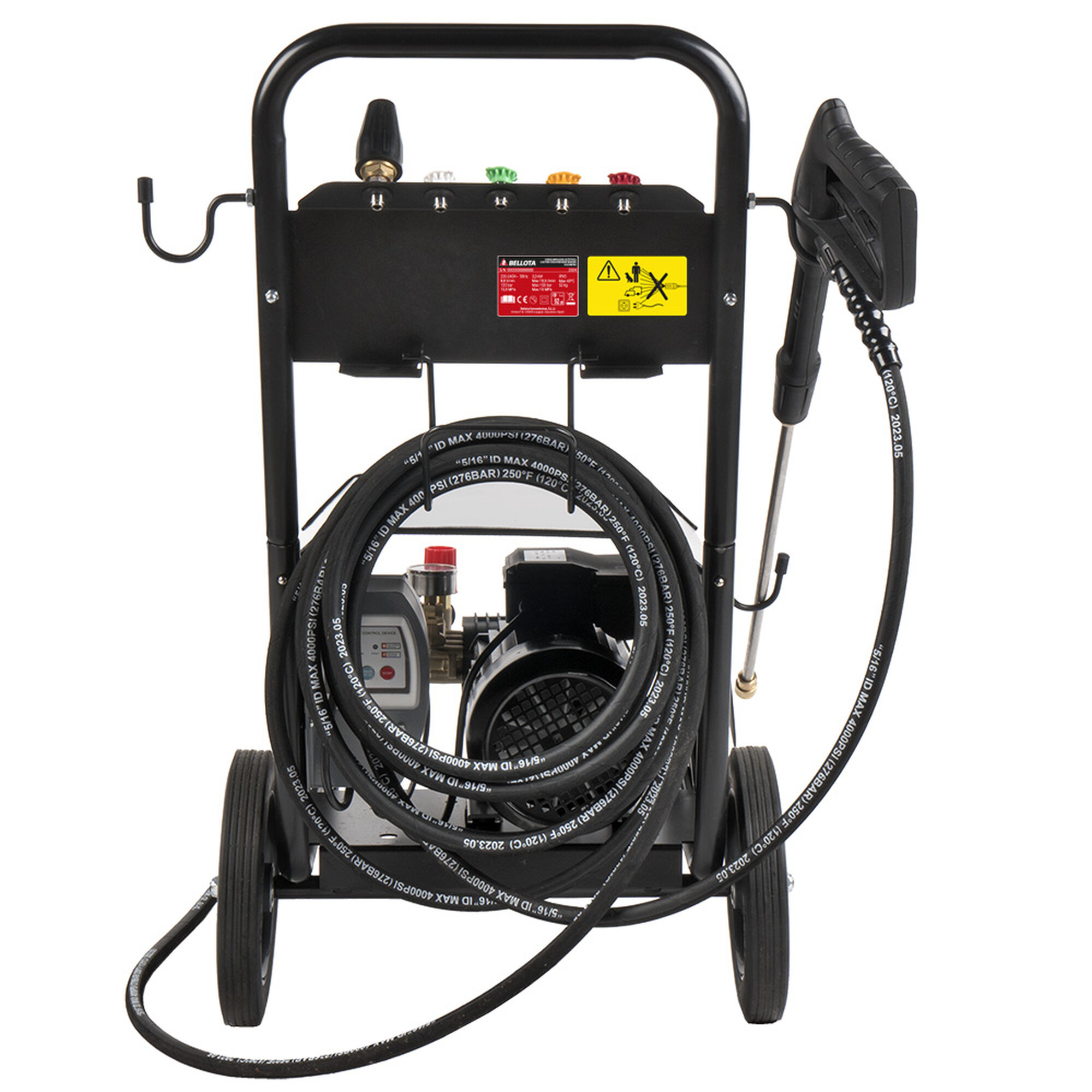 Hidrolimpiadora metálica trifásica profesional de 800l/h caudal / HL4800PROE