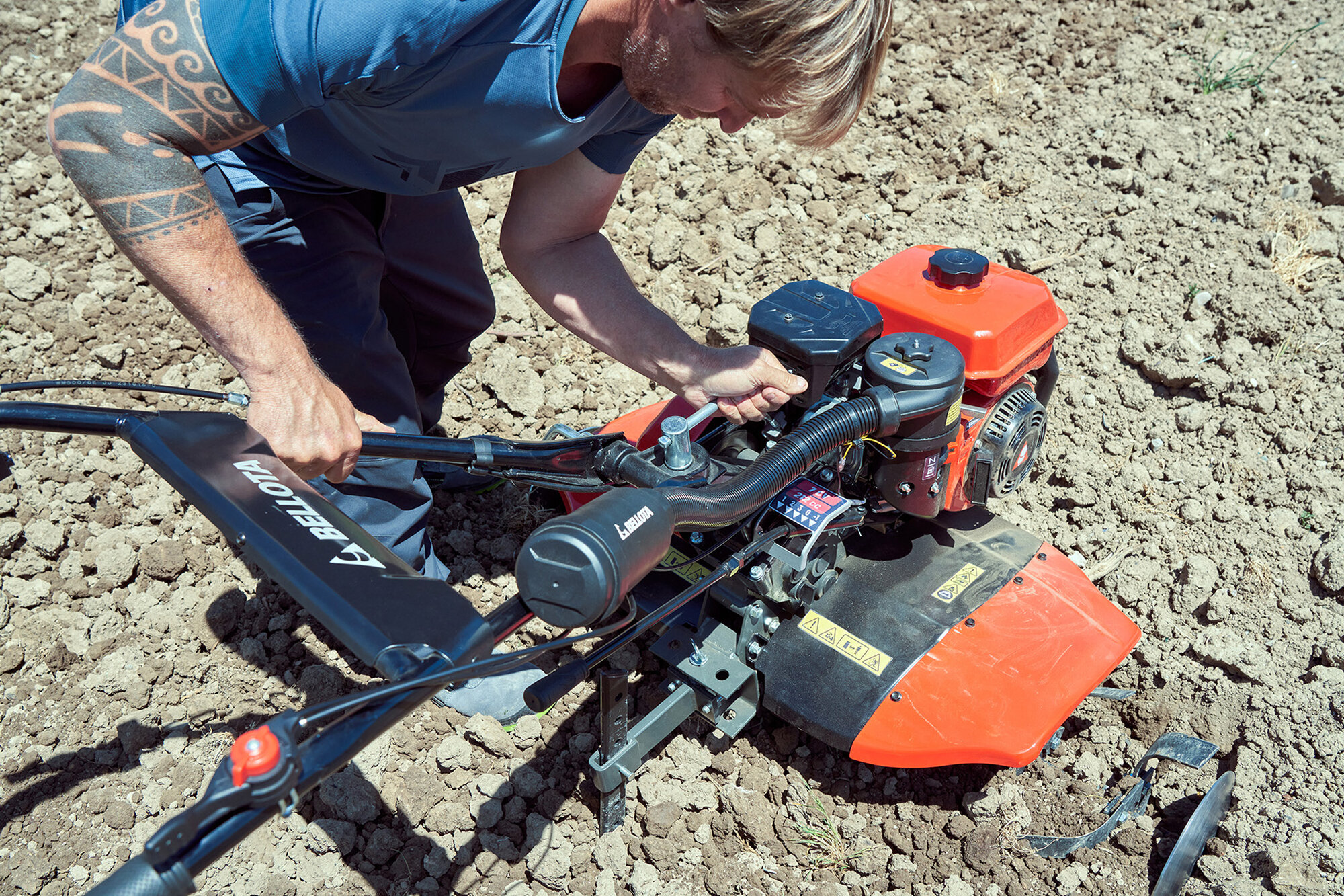 Motoazada 7 CV con 3 + 1 velocidades / MZ3010E