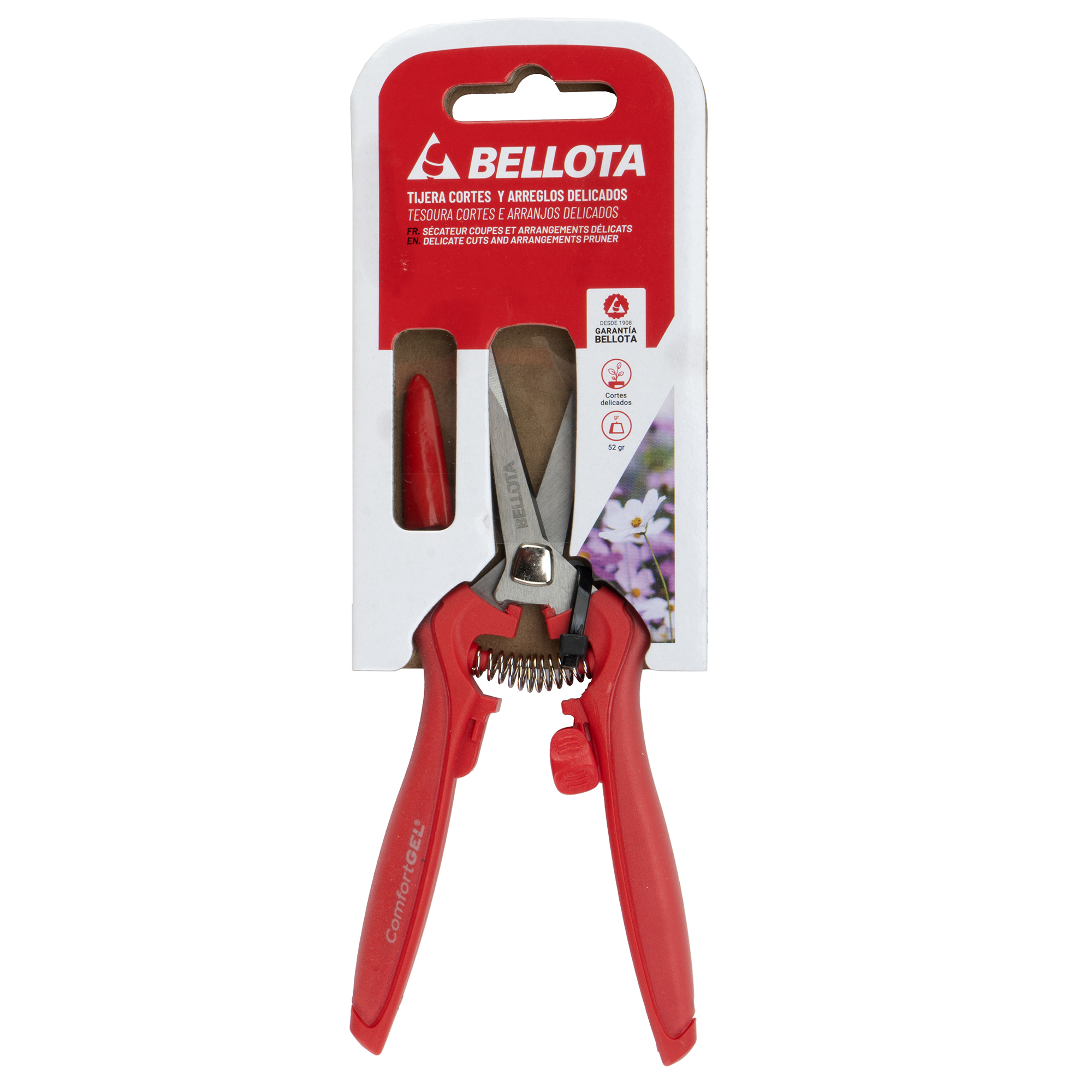 Tijera de detalles y cortes delicados inox ComfortGel/3407