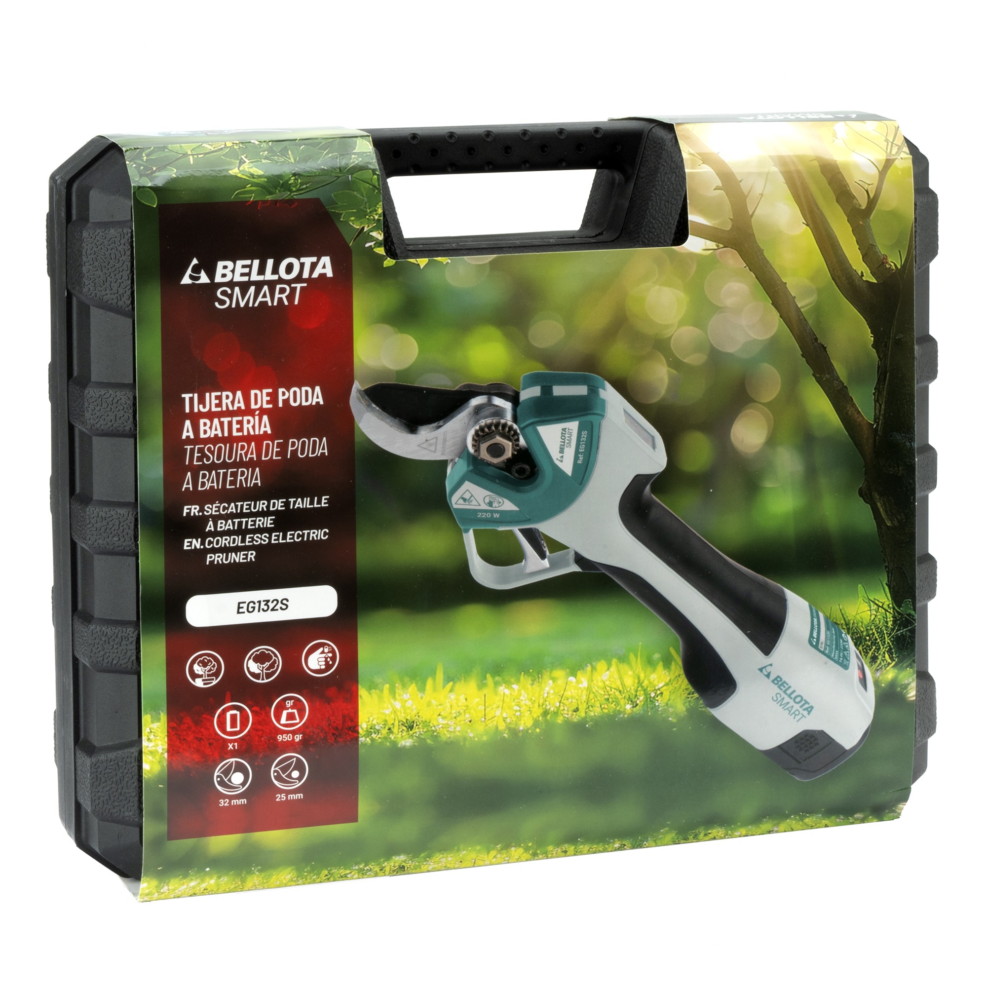 Tijera eléctrica de poda a batería para uso aficionado / EG132S
