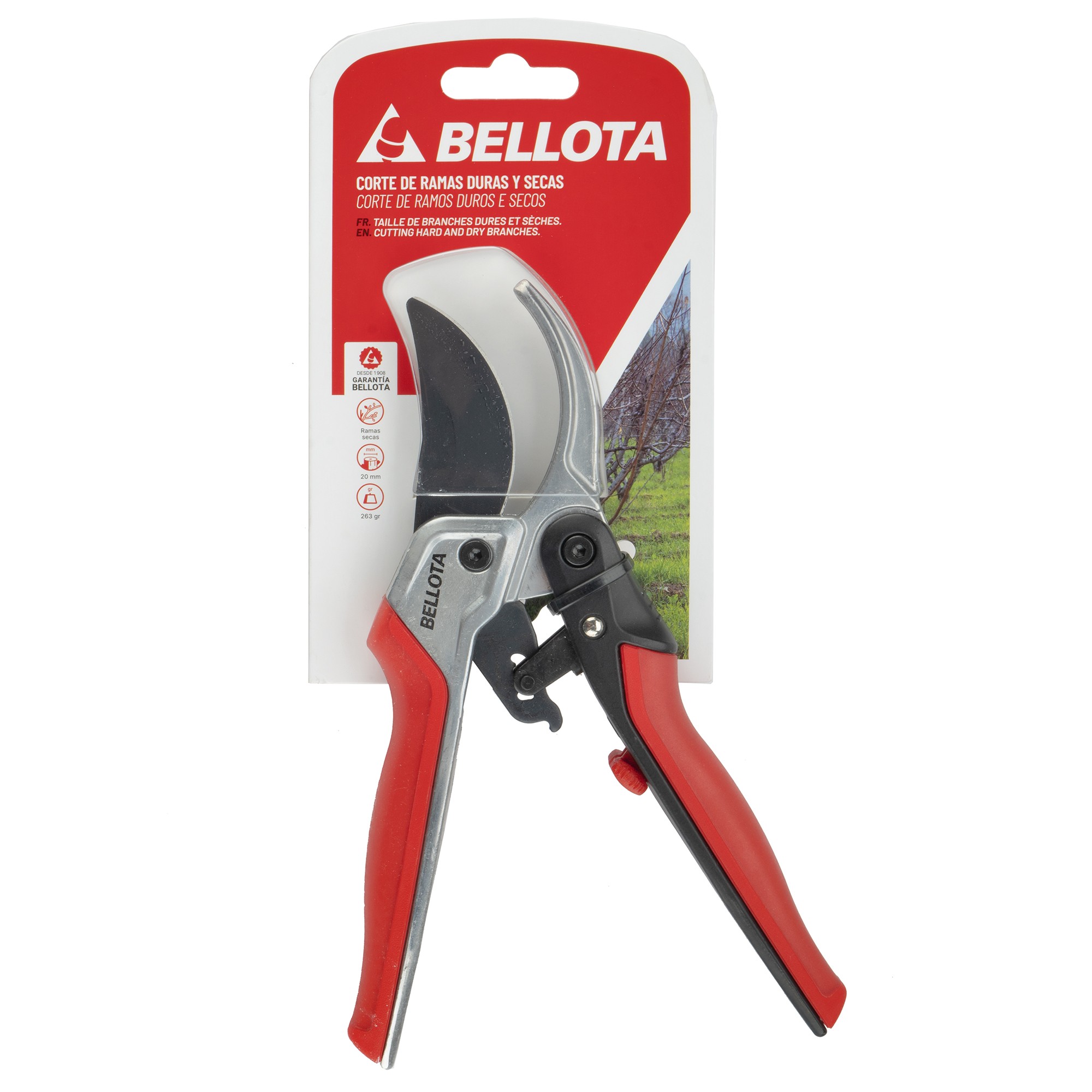 Tijera de una mano Ratchet mangos ComfortGel/3411