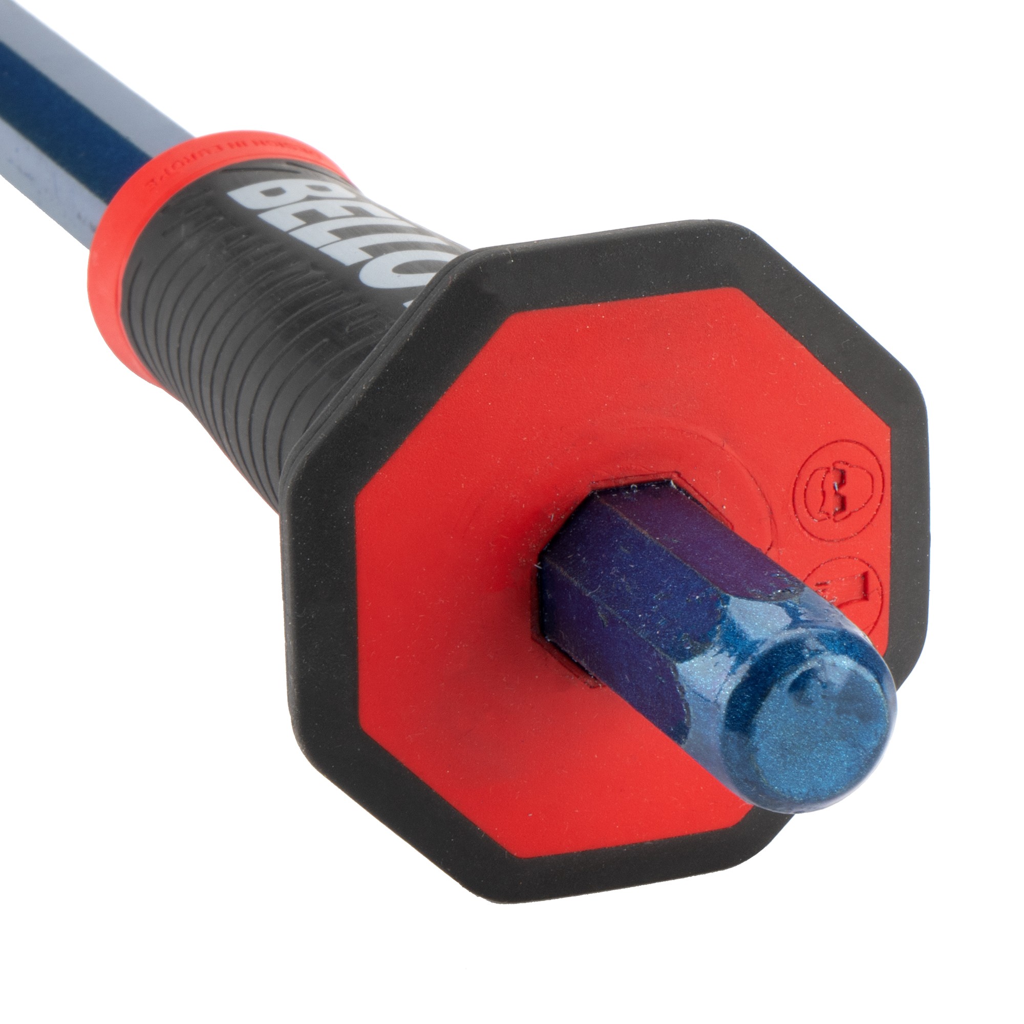 Cincel de acero Cr.V. octogonal con protector para apertura de rozas / 5825CPN