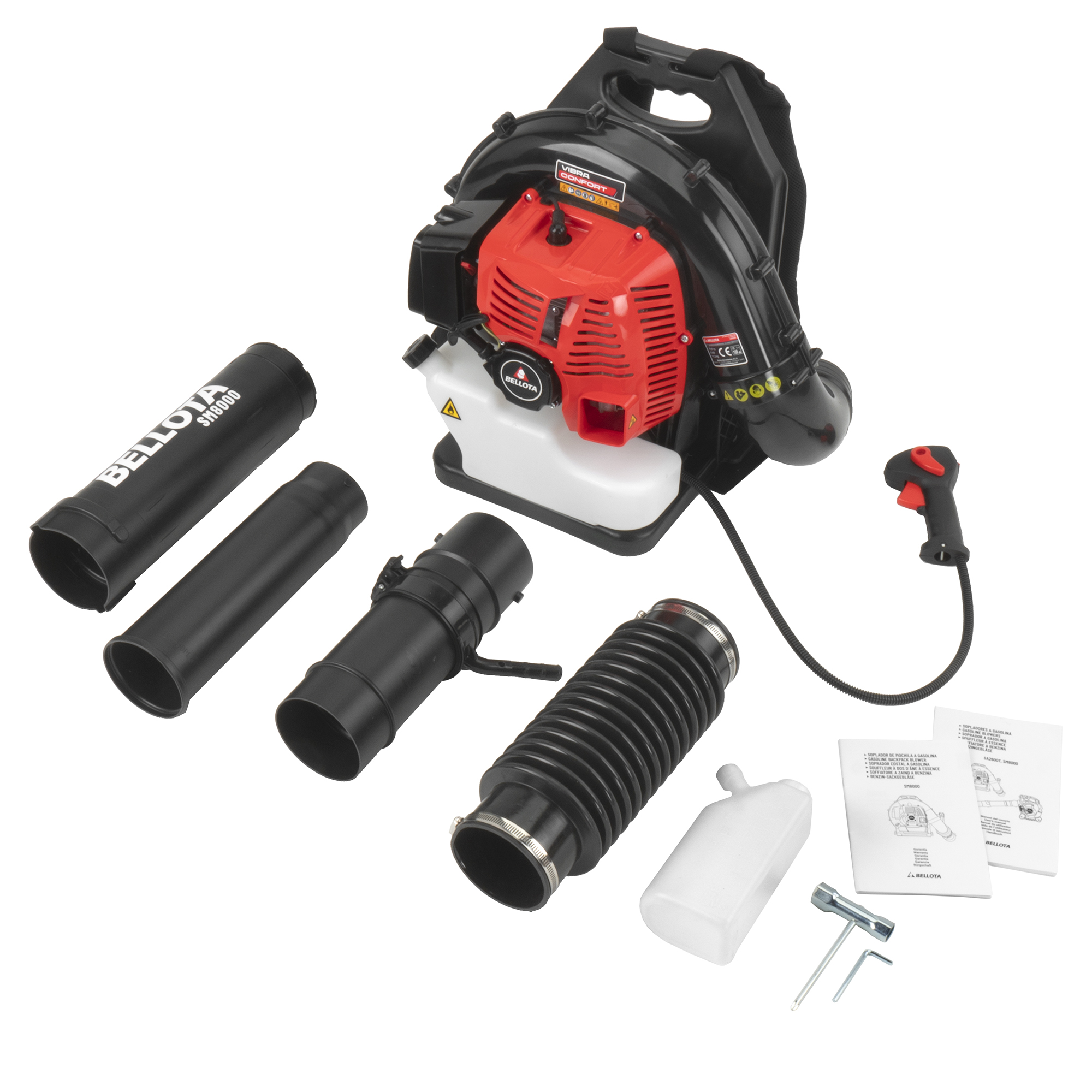 Soplador de mochila a gasolina 79,4 cc / SM8000E