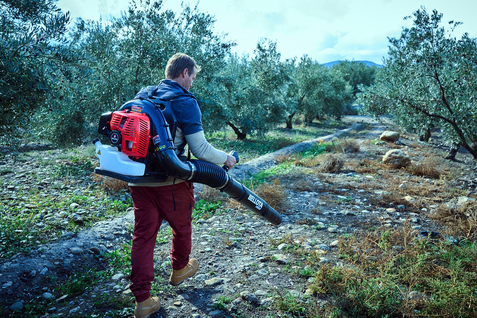 Soplador de mochila a gasolina 79,4 cc / SM8000E