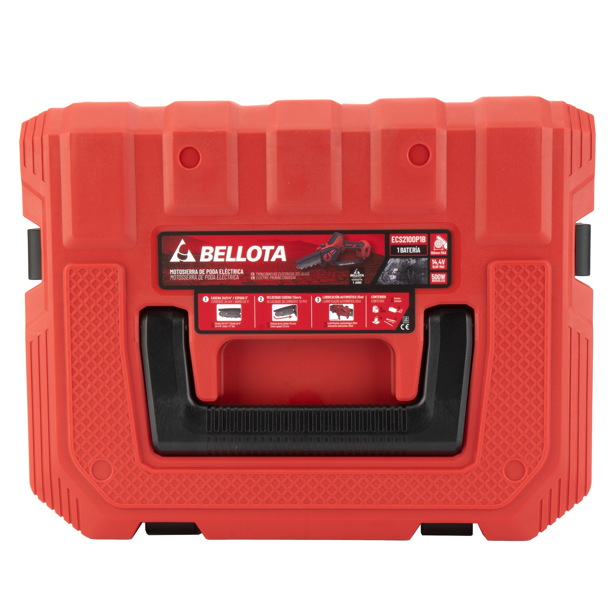 Motosierra Eléctrica a batería para el profesional, 14,4V/ECS2100P