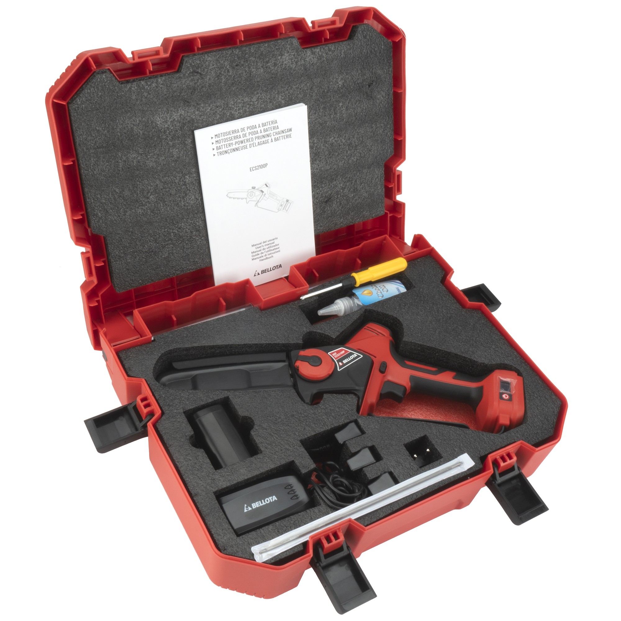 Motosierra Eléctrica a batería para el profesional, 14,4V/ECS2100P