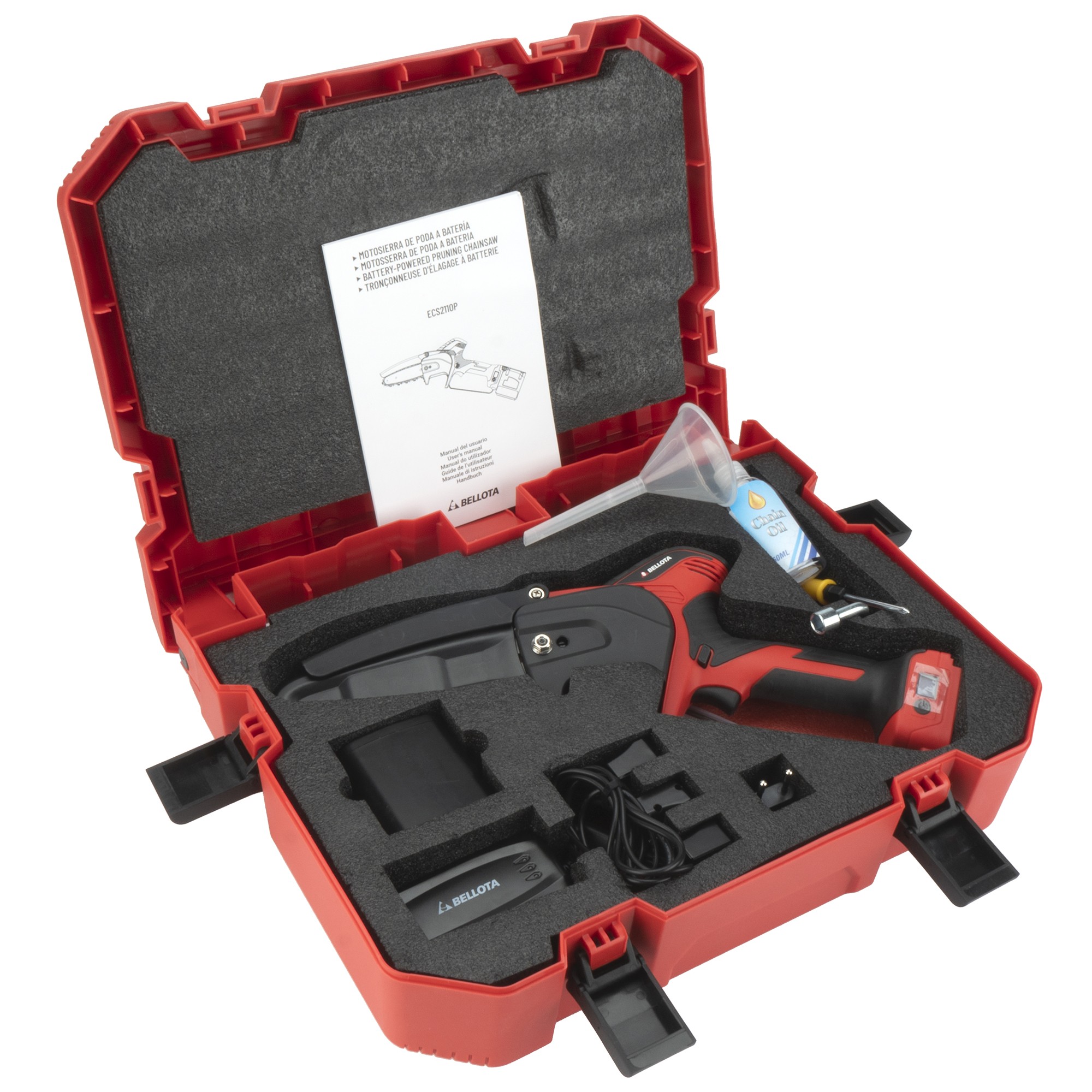 Motosierra Eléctrica a batería para el profesional, 21,6V/ECS2110P