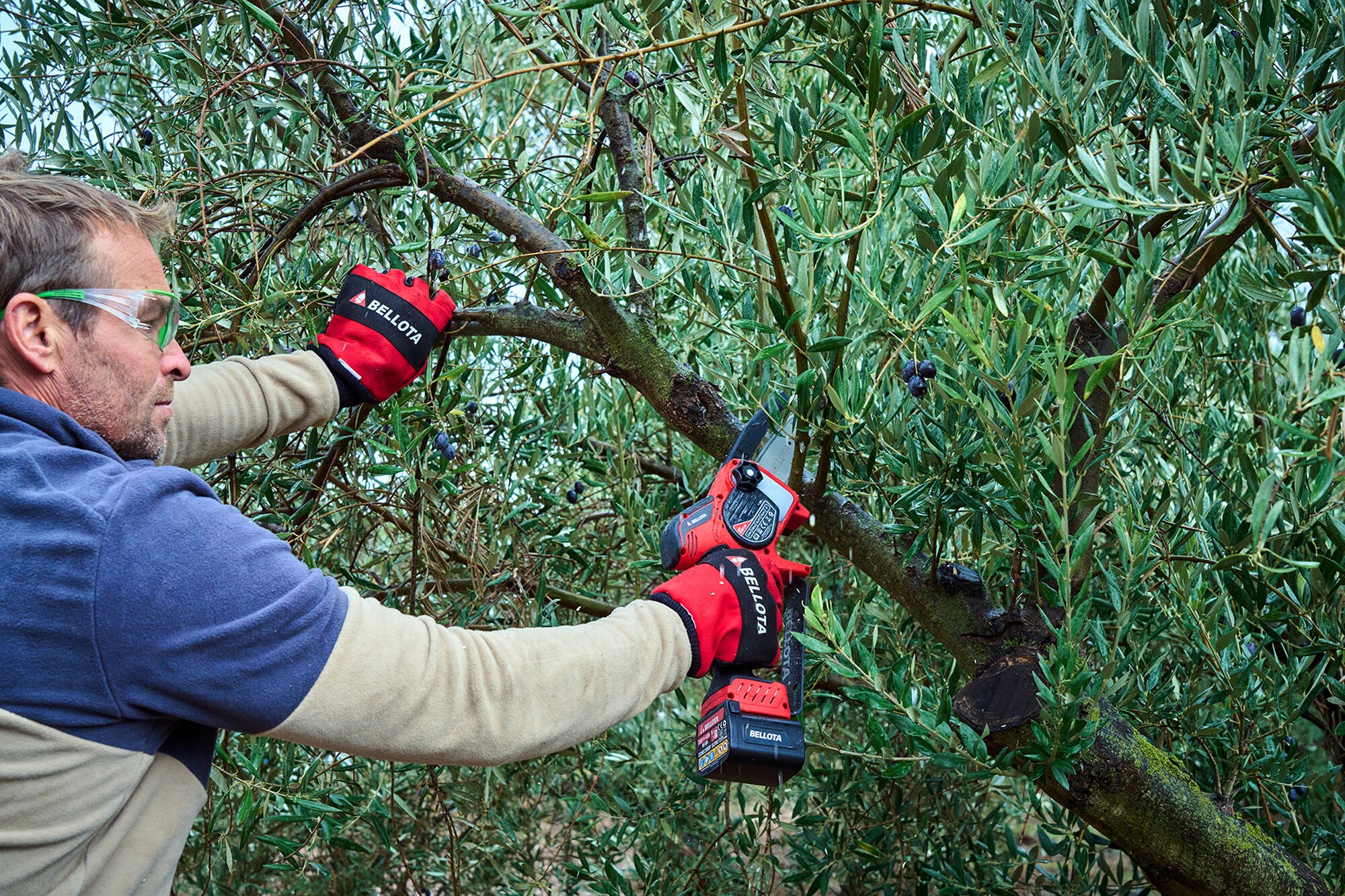 Motosierra Eléctrica a batería para el profesional, 21,6V/ECS2110P