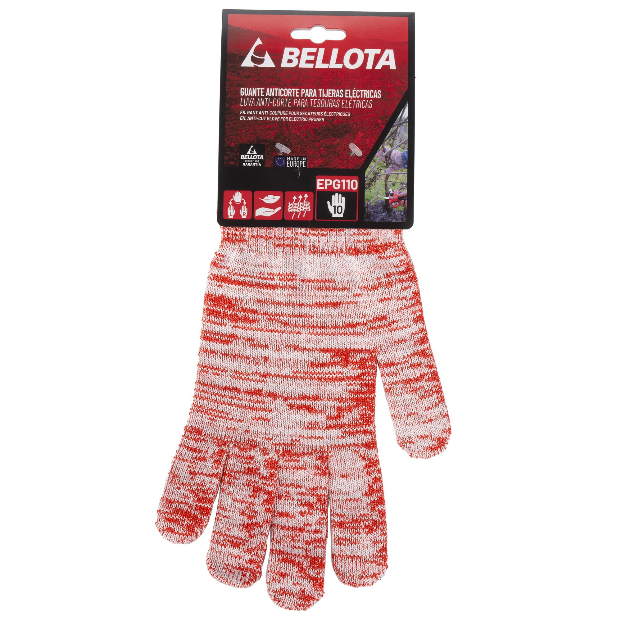 Guante anticorte para tijera eléctrica/ EPG1