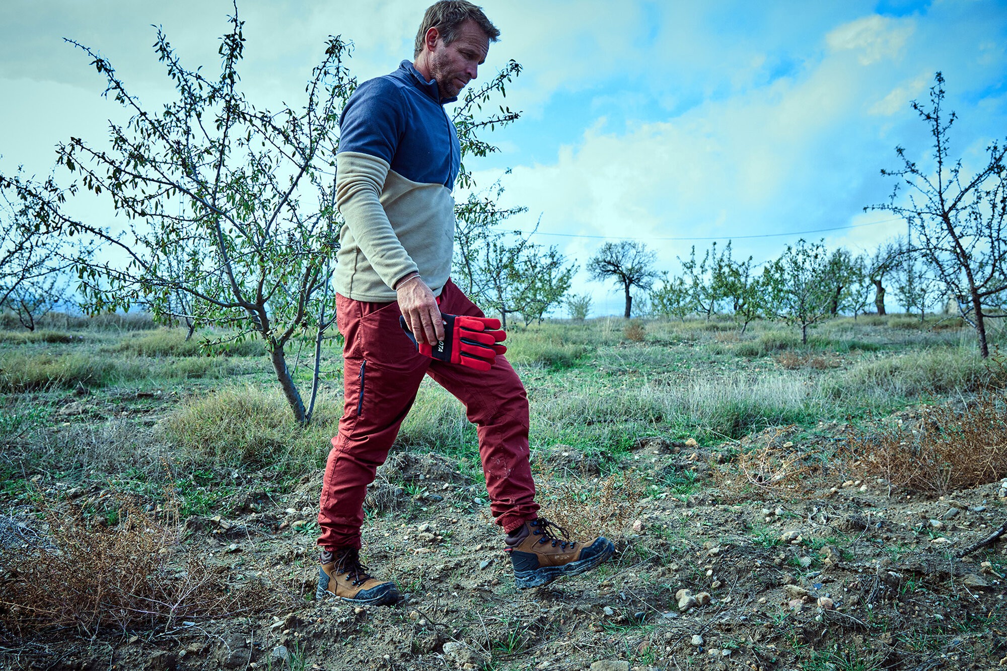 Bota construcción marrón duty S3S / DUTYMS3S