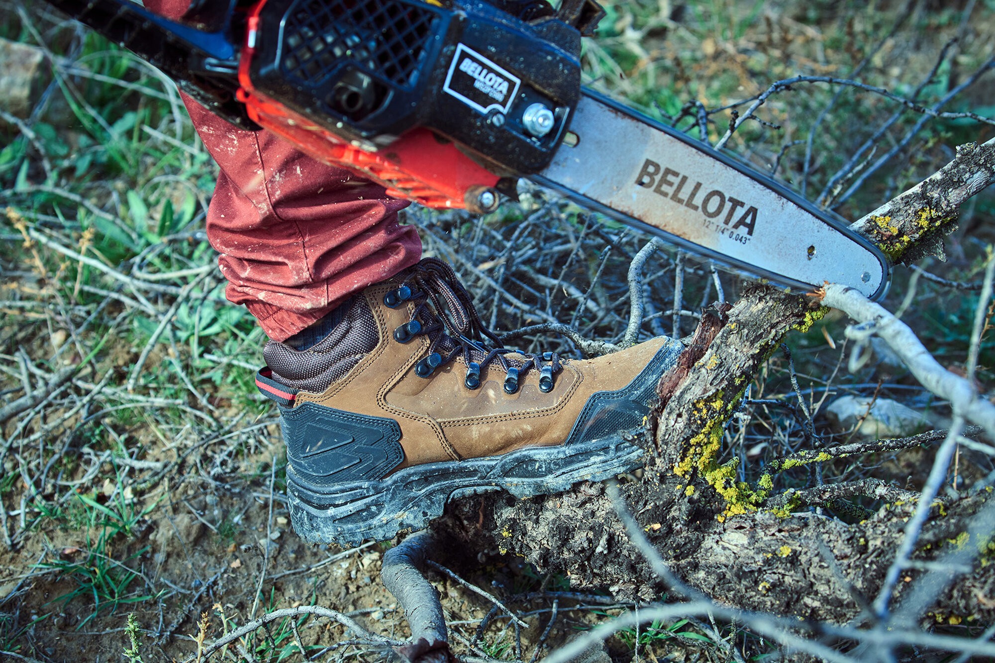 Bota construcción marrón duty S3S / DUTYMS3S