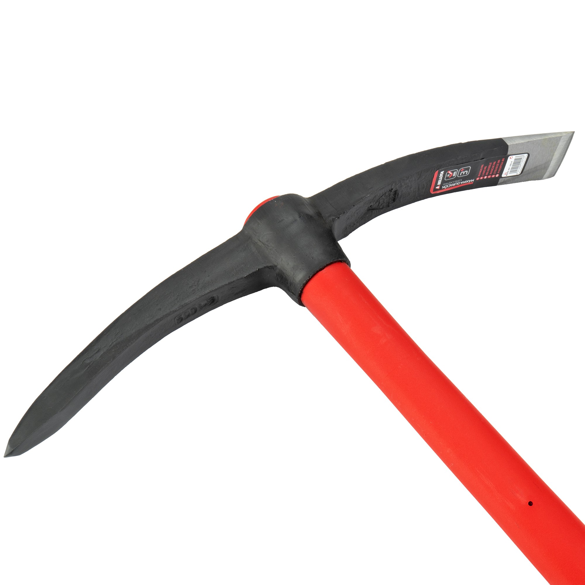 Picachón o pico con mango de fibra carbono para picar piedras y abrir zanjas/ 5001CFN