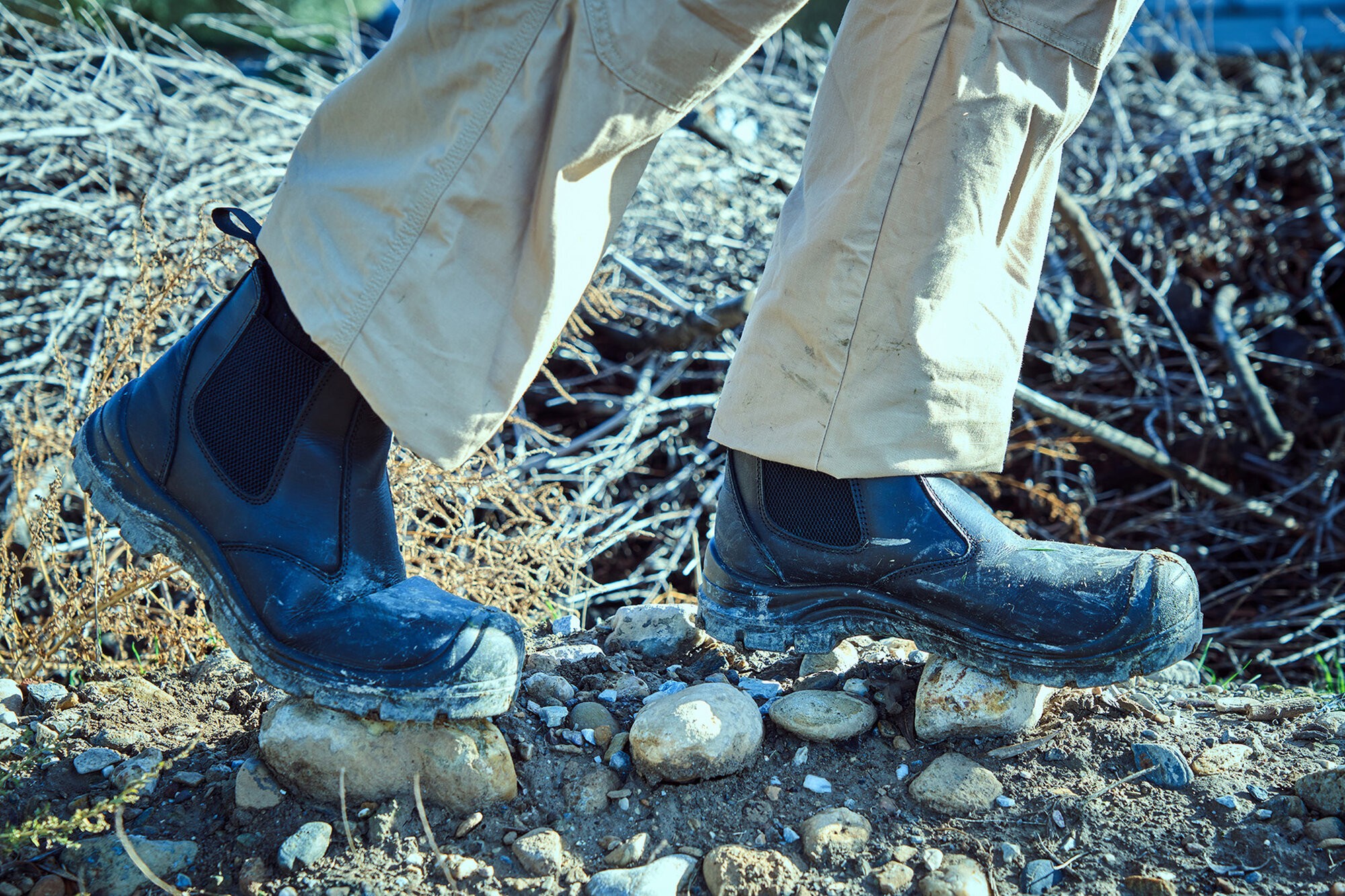 Botín Chelsea negro S3S / CHELSEANS3S