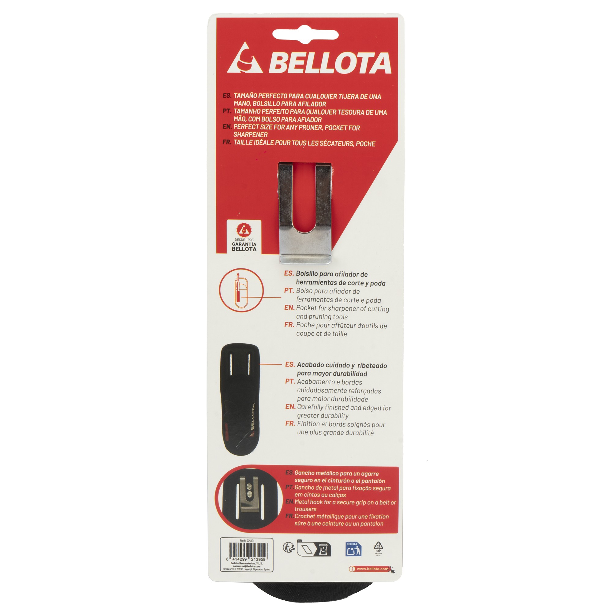 Funda de poliéster para tijera de una mano / 3419