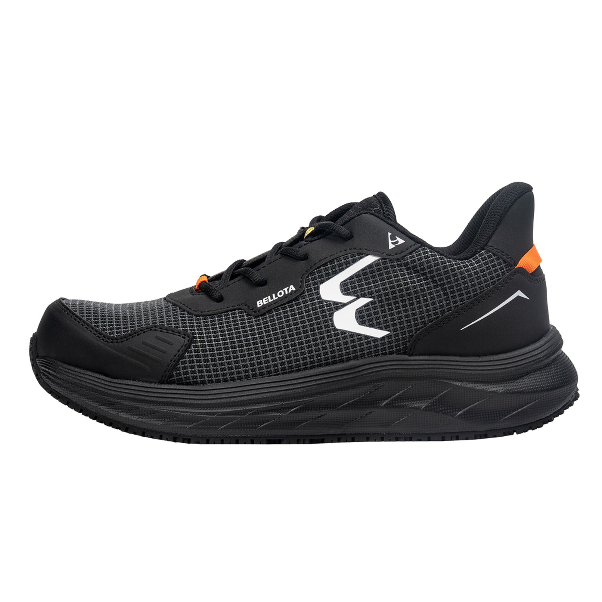 Zapatilla Ultraligera Rejilla GRID Negra S1PS