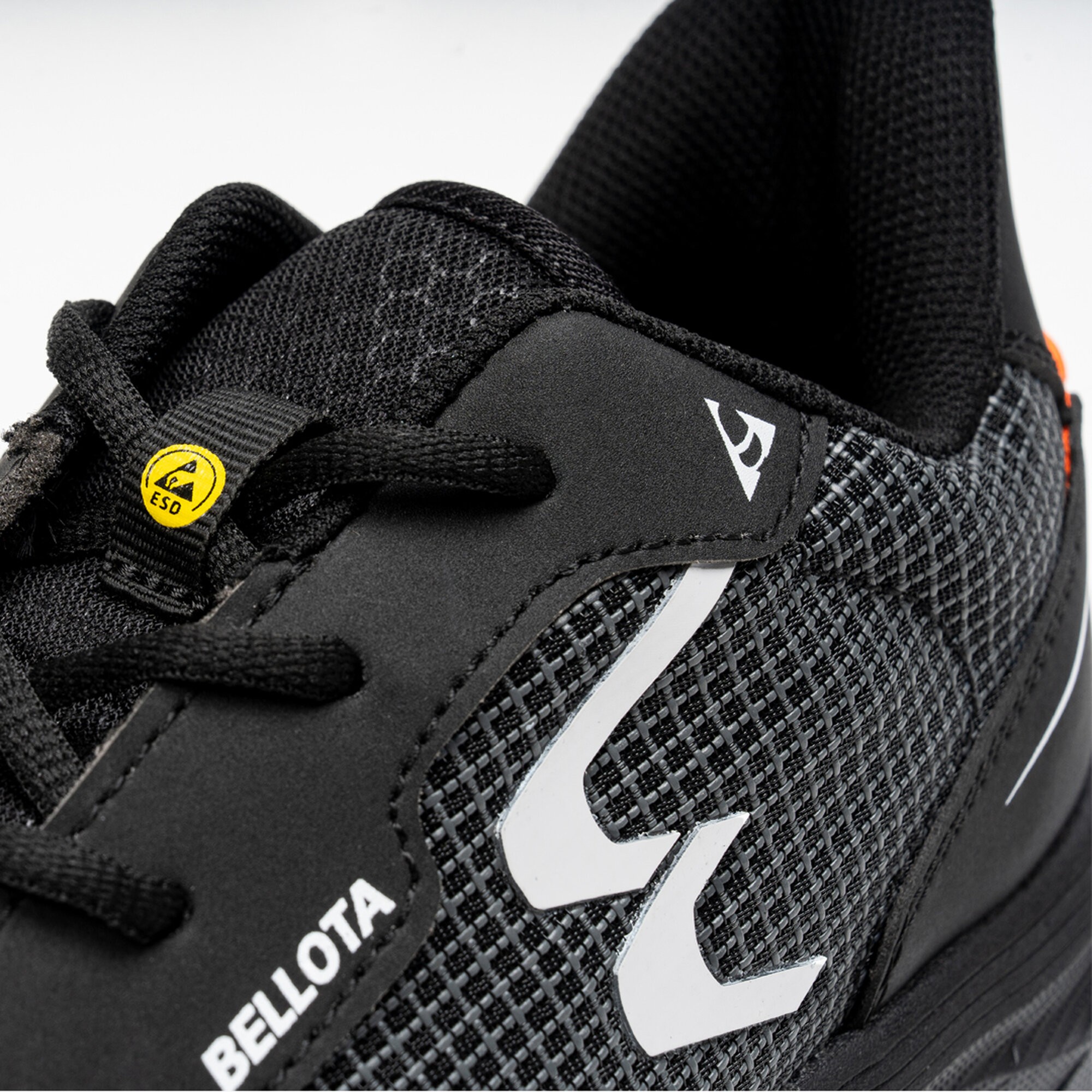 Zapatilla Ultraligera Rejilla GRID Negra S1PS