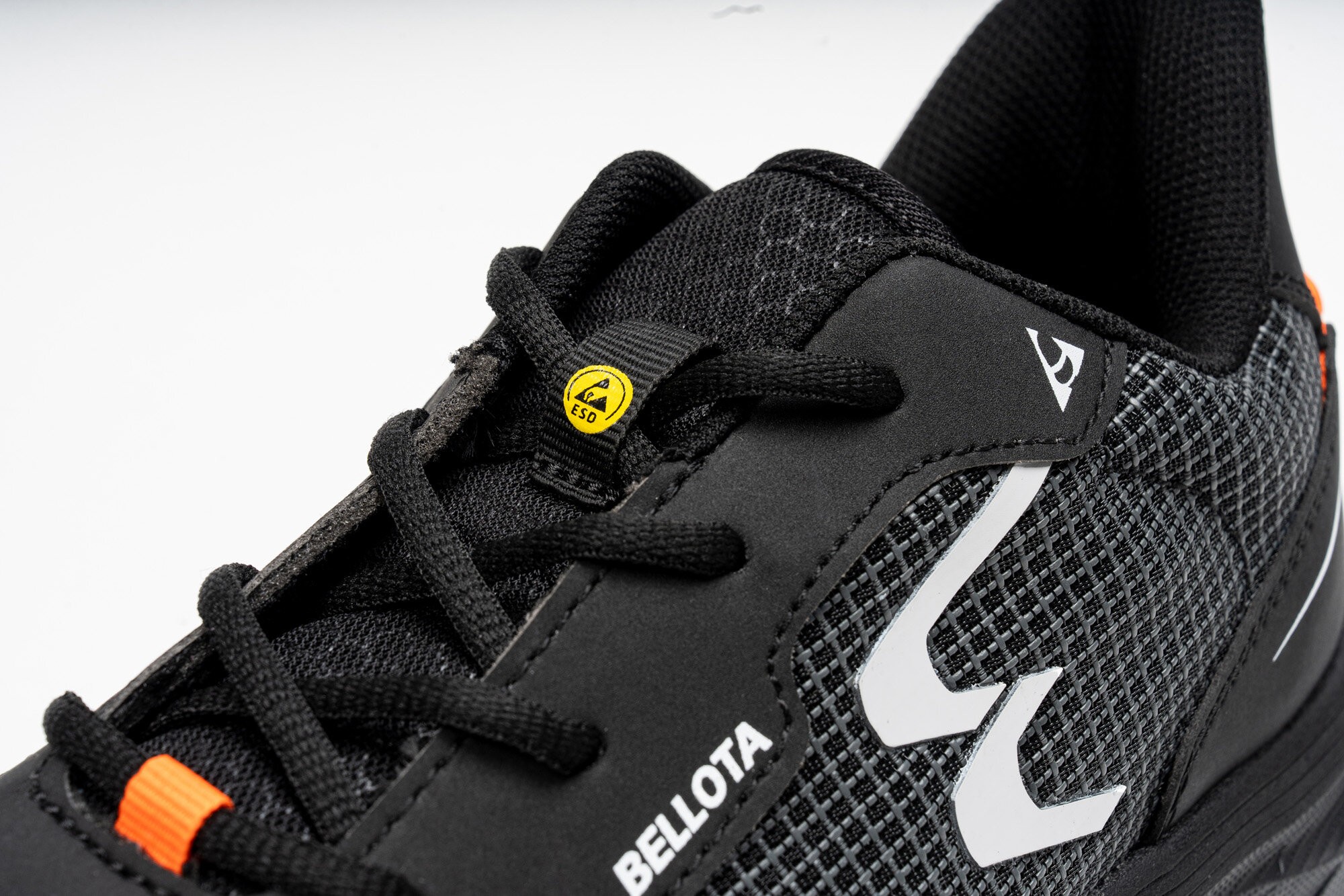 Zapatilla Ultraligera Rejilla GRID Negra S1PS