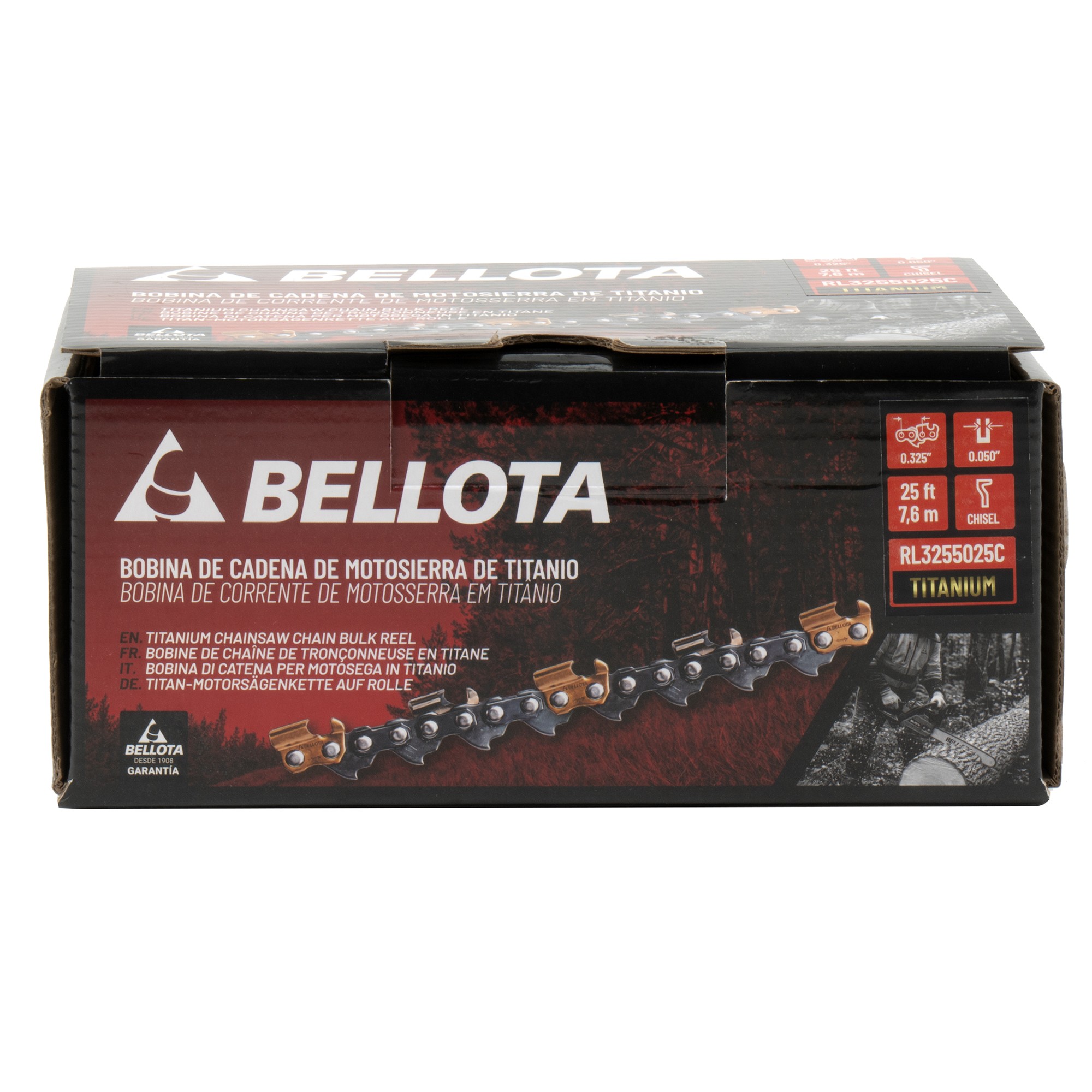 Rollo de cadena de 0,325