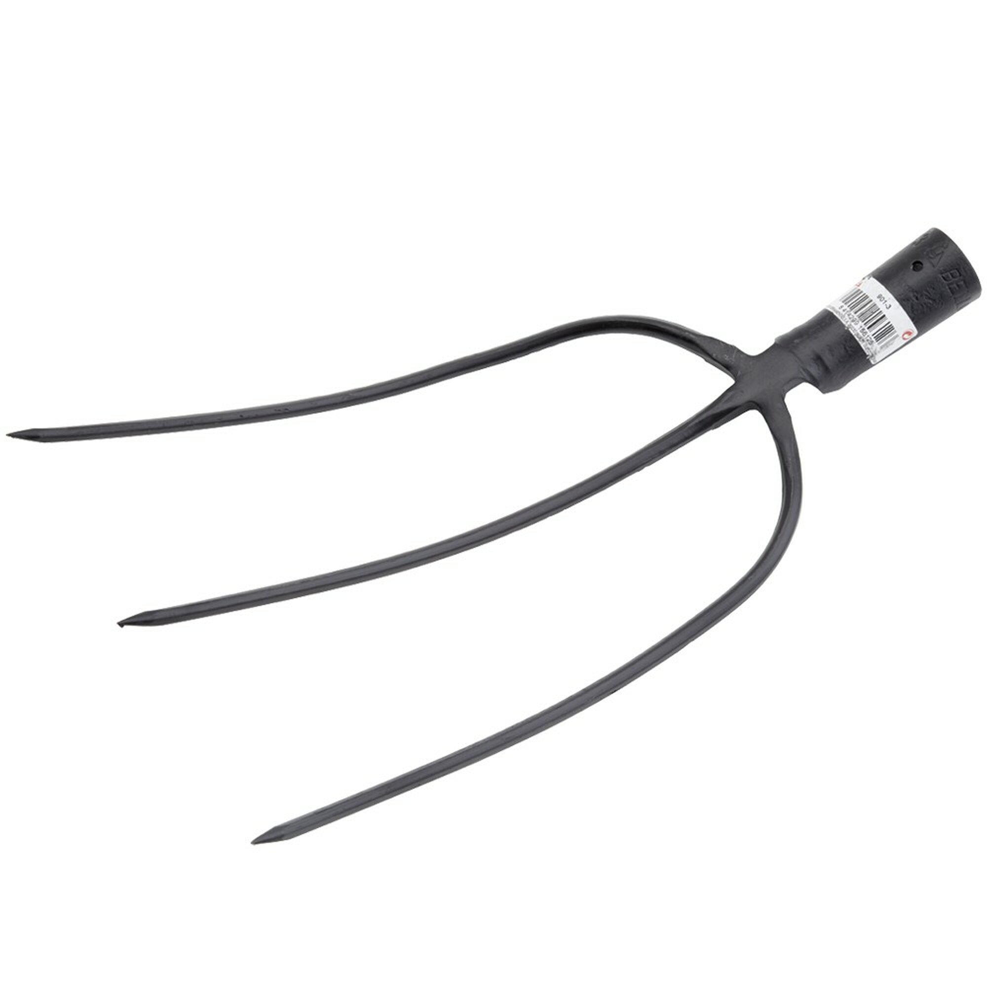 Horca forjada 3 púas para recoger heno y estiércol / 9013