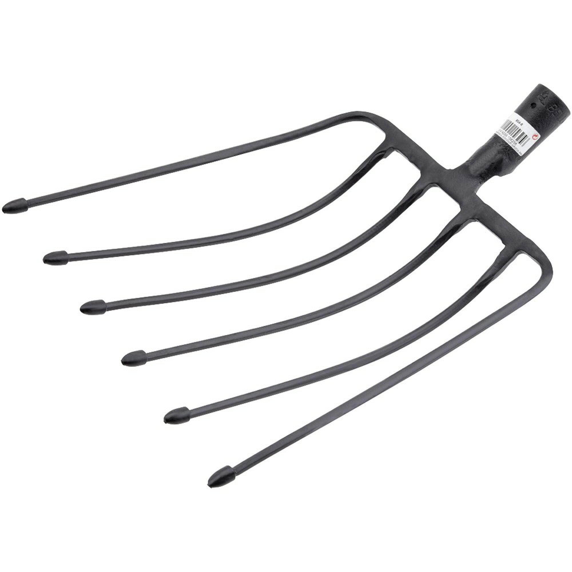 Horca forjada de 6 púas para trabajar terrenos de piedra y grava / 9046