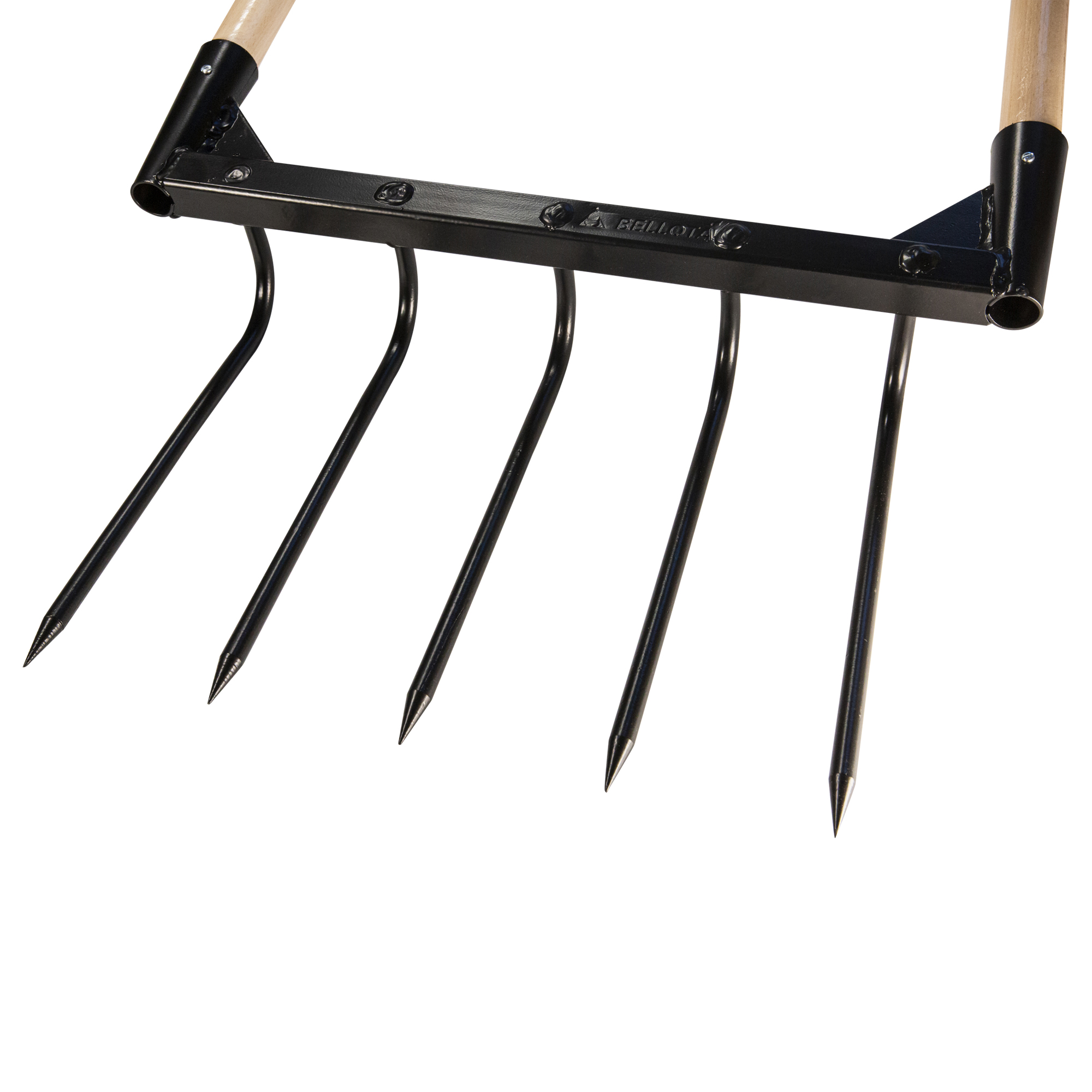 Horca Ecológica 5 púas, mangos de madera certificada / 9145ECO