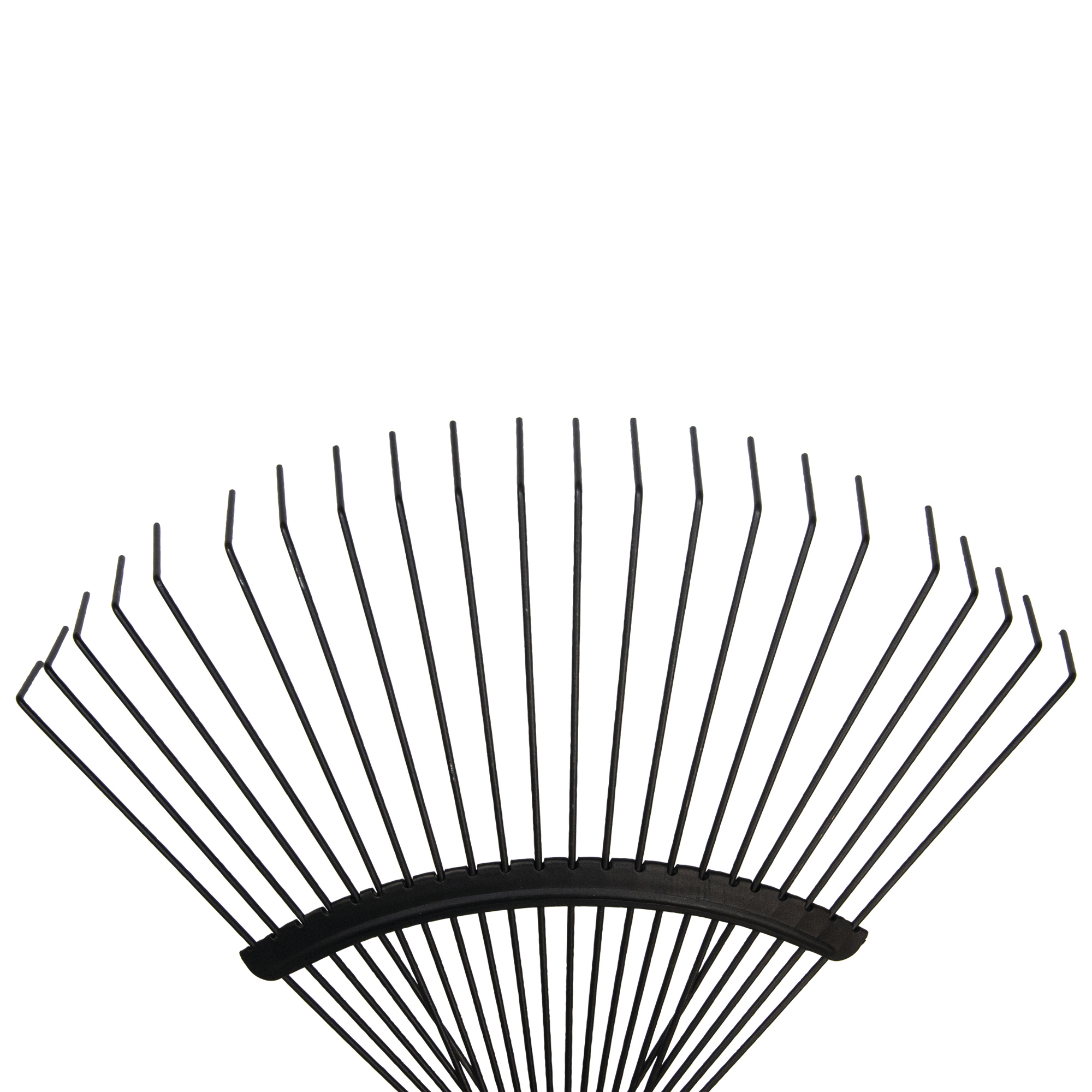 Escoba púas redondas para la limpieza de suelos de gravilla con  mango madera FSC / 3040CM