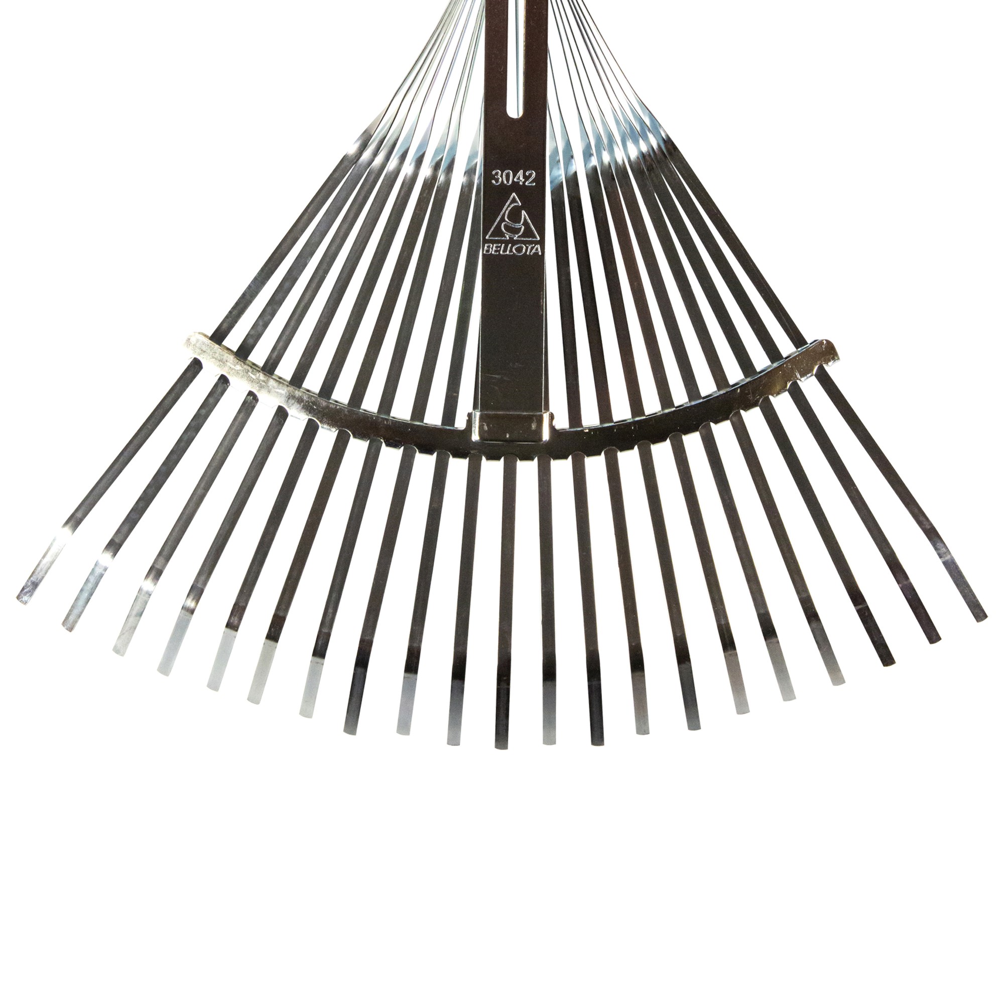 Escoba ajustable púa plana para limpieza de césped con mango aluminio / 3042CMA