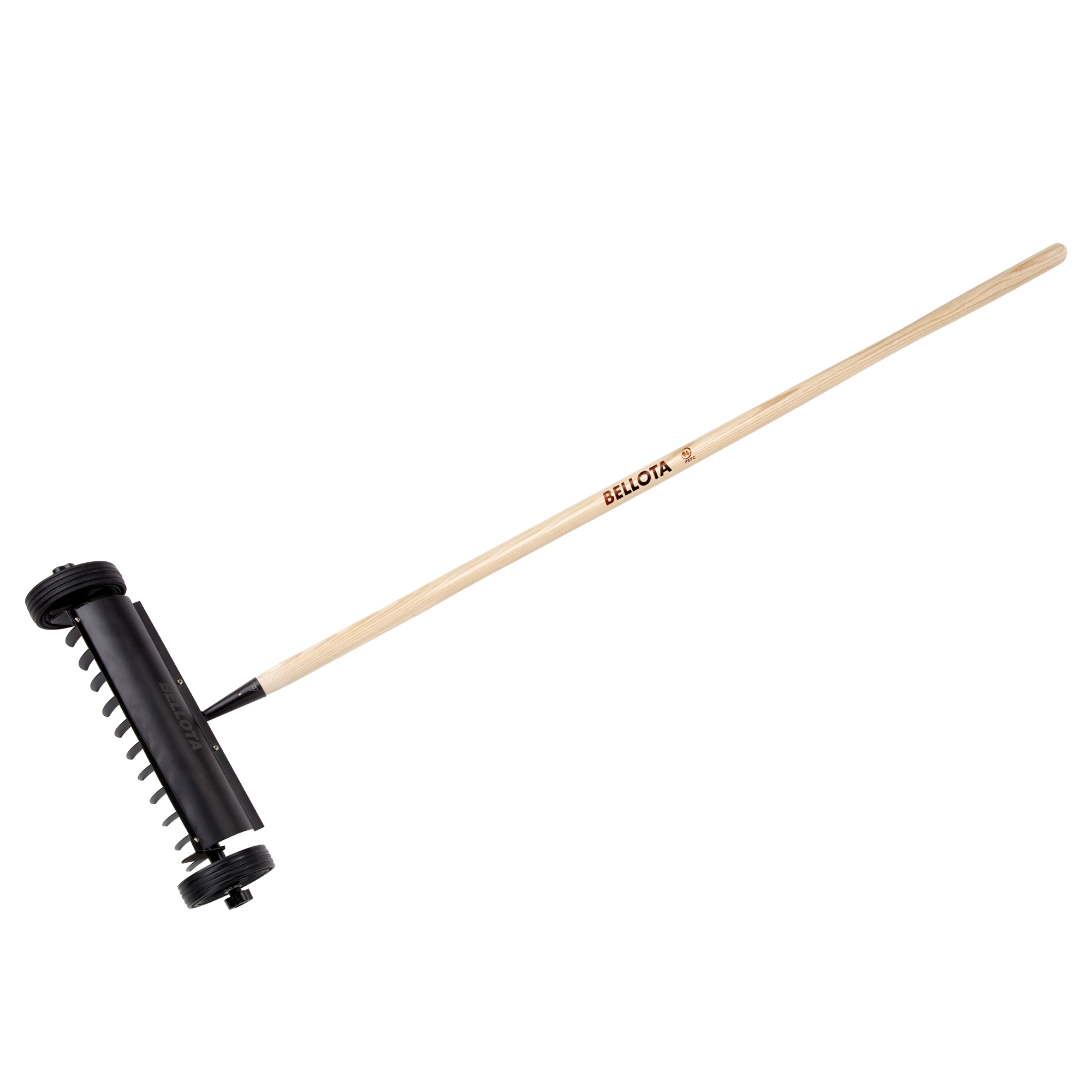 Escarificador con ruedas para mantenimiento del jardín con mango largo  / 3080CM