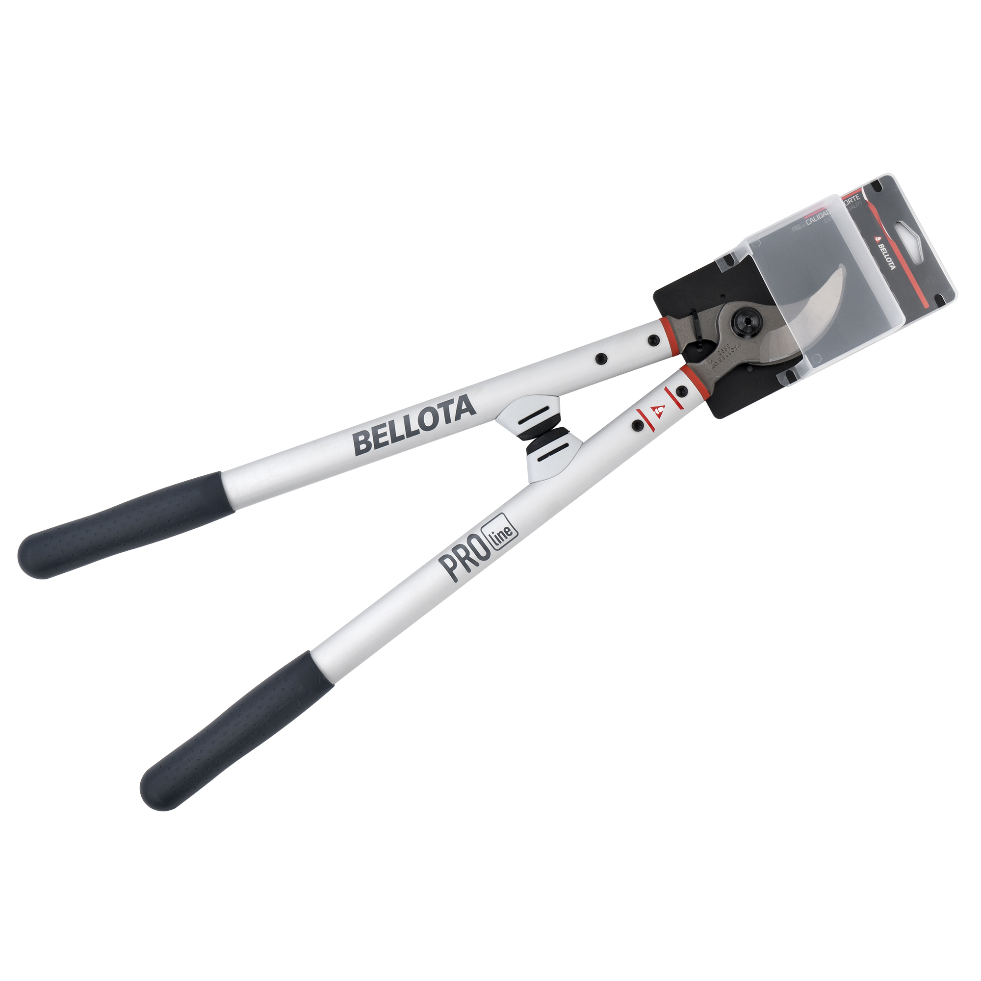 Tijera de dos manos ligera para poda uso intensivo con contra-hoja dentada y bulón Ajuste Fácil Proline / 3588D