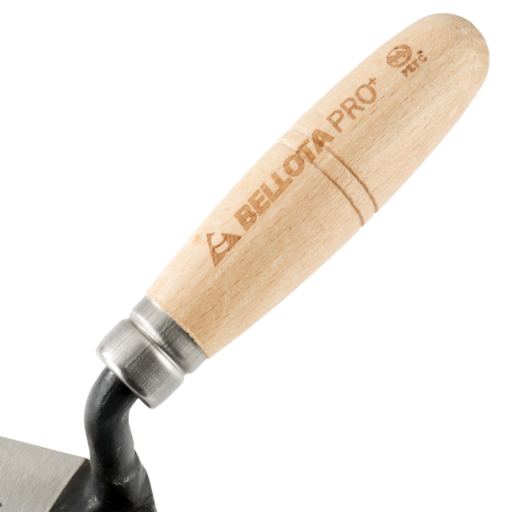 Paleta madrileña con mango madera para trabajos de albañilería / 5842