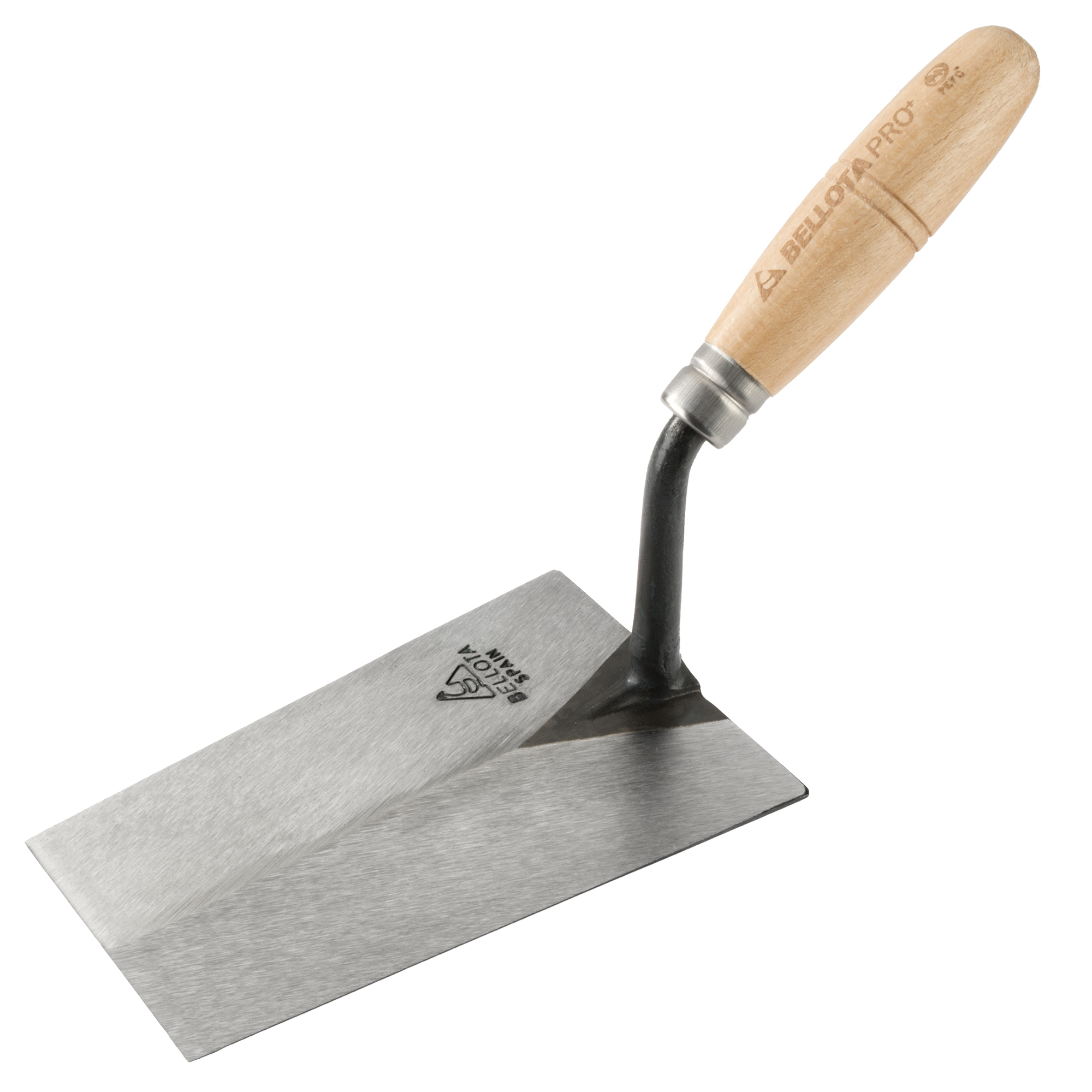 Paleta norte con mango madera para trabajos de albañilería / 5844