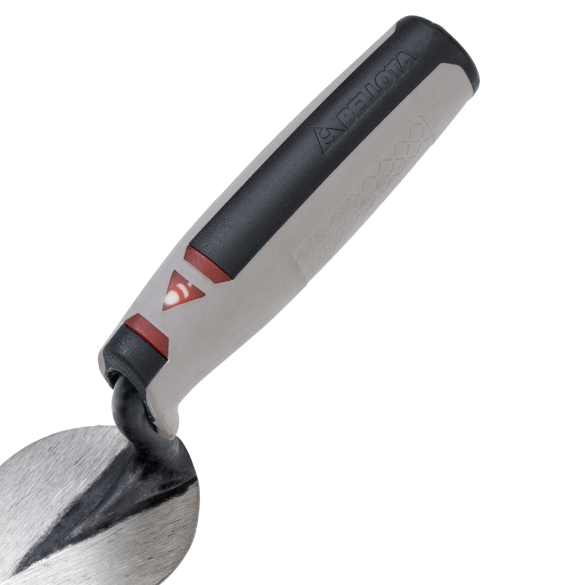 Paleta lengua de gato con mango bimaterial para trabajos acabado y de albañilería / 5904BIM