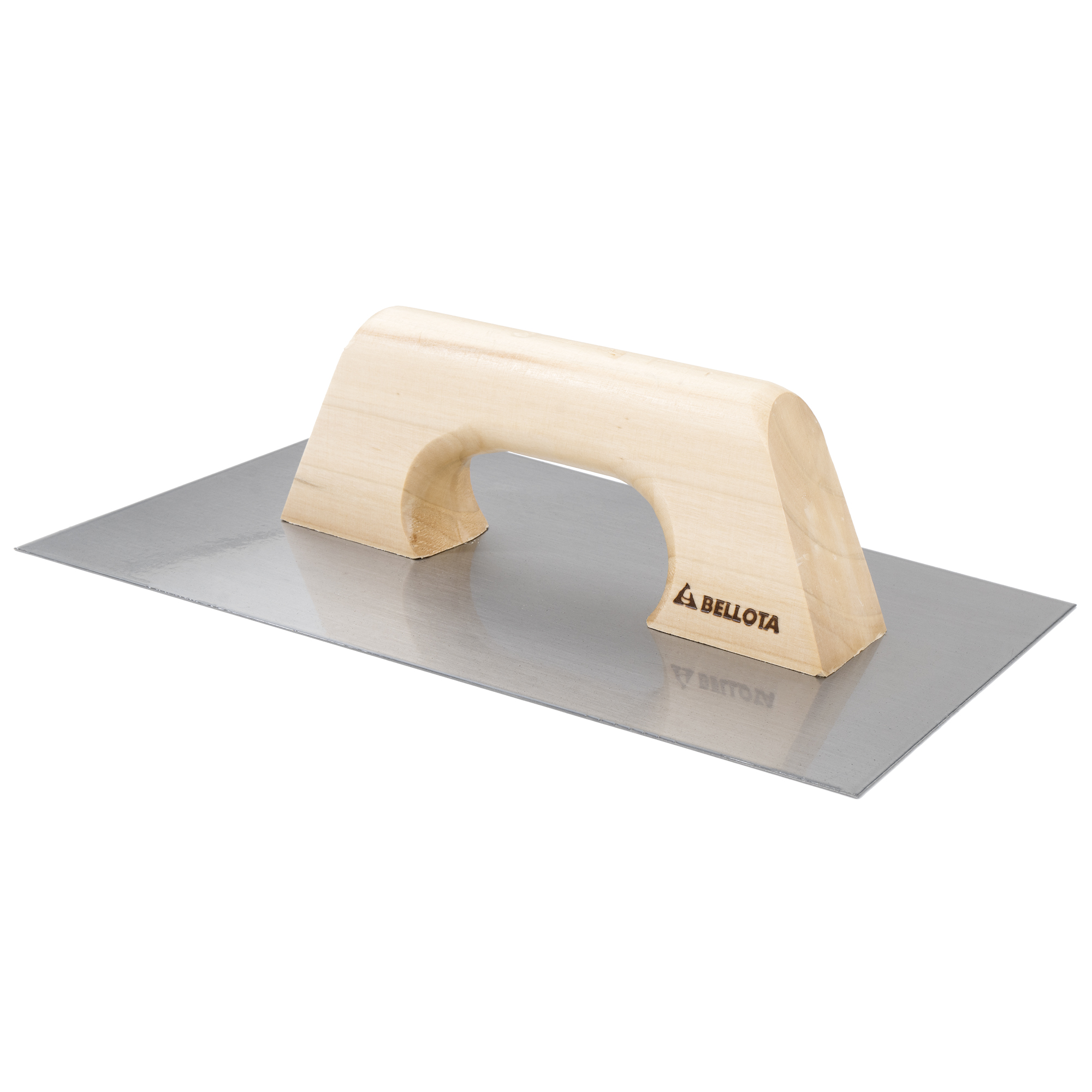 Llana trapezoidal con mango de madera para trabajos de acabado / 5862