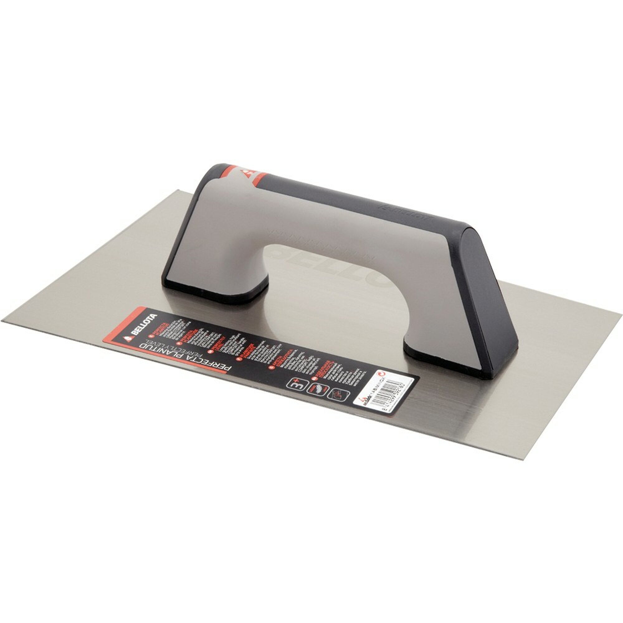 Llana trapezoidal con mango bimaterial para trabajos de acabado / 5862BIM