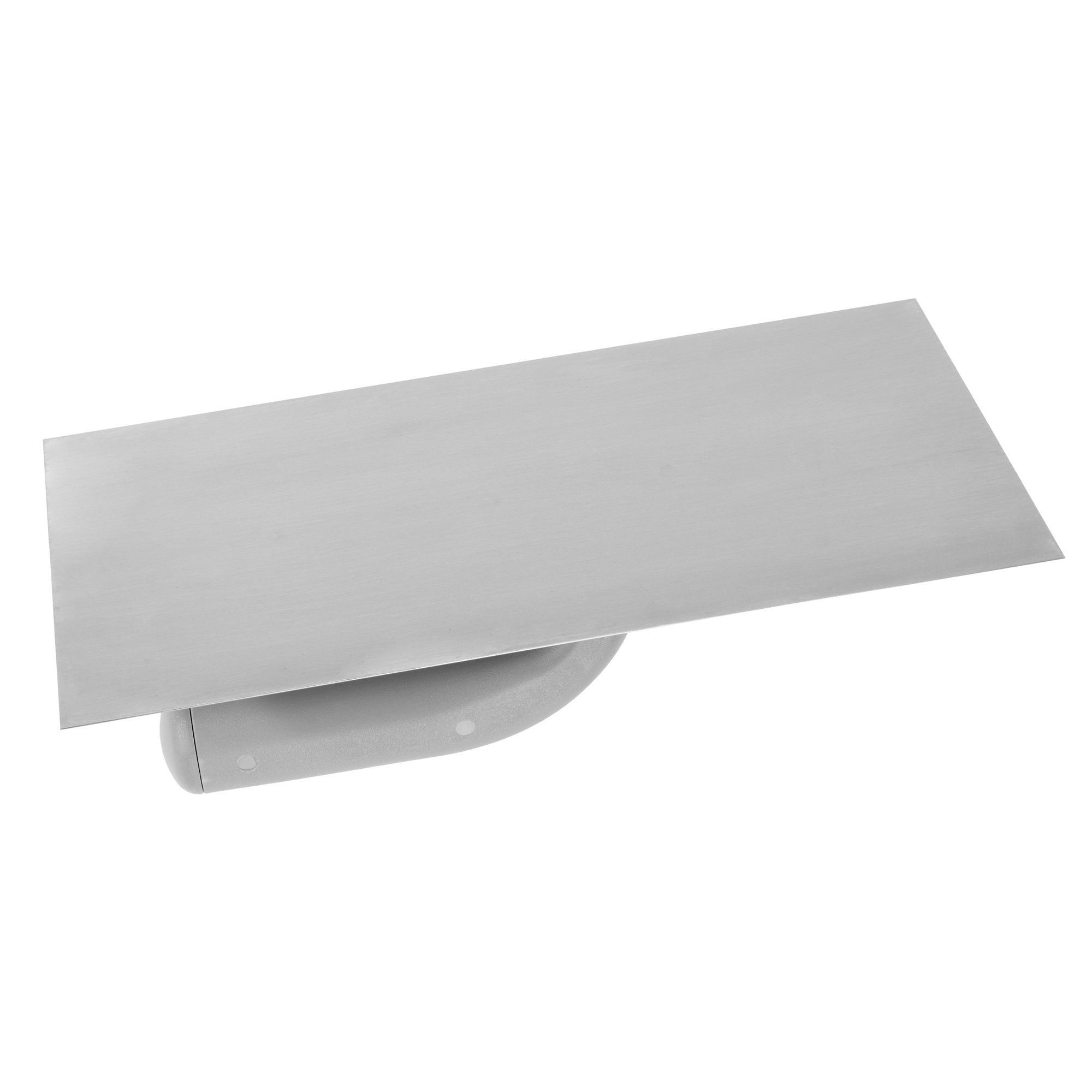 Llana recta con mango abierto plástico para trabajos de acabado / 25864