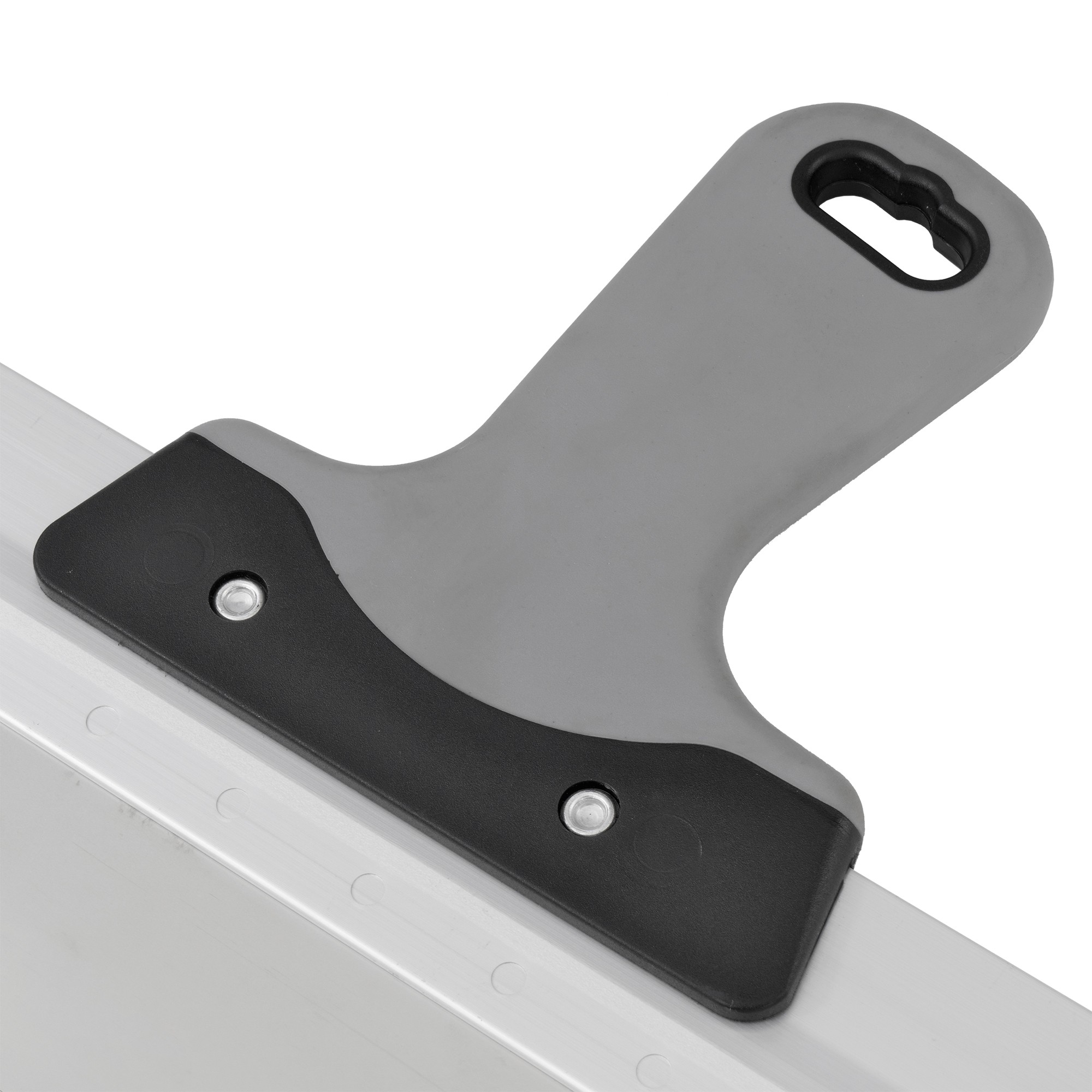 Espátula ancha de inoxidable con mango bimaterial para trabajos de acabado / 5899BIM