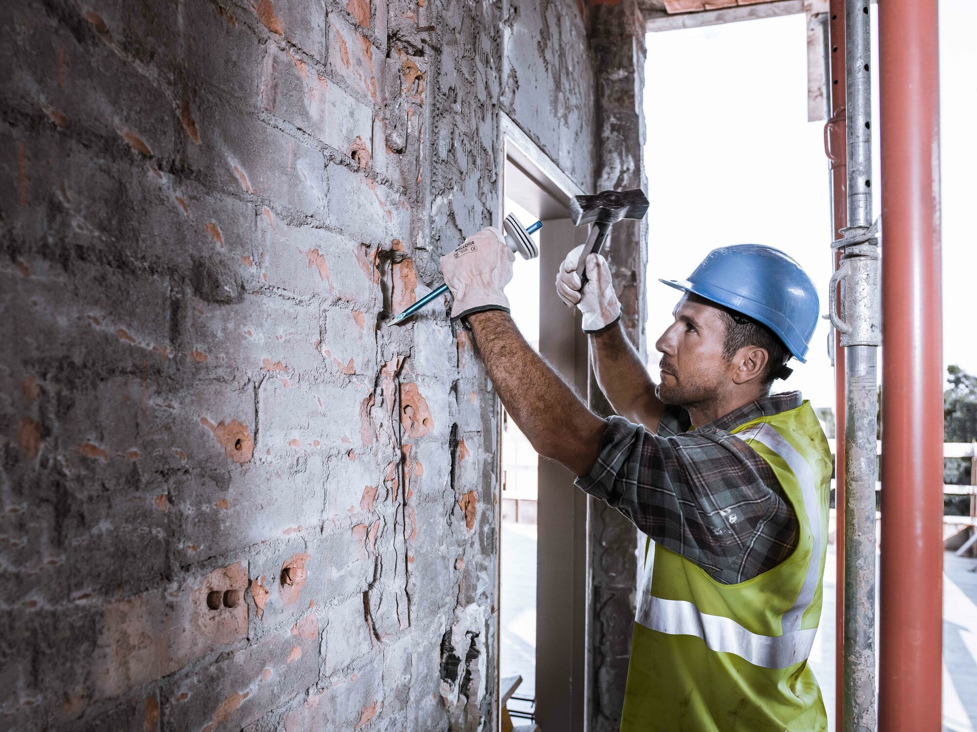 Maceta española con mango de fibra carbono para abrir rozas / 5308CF